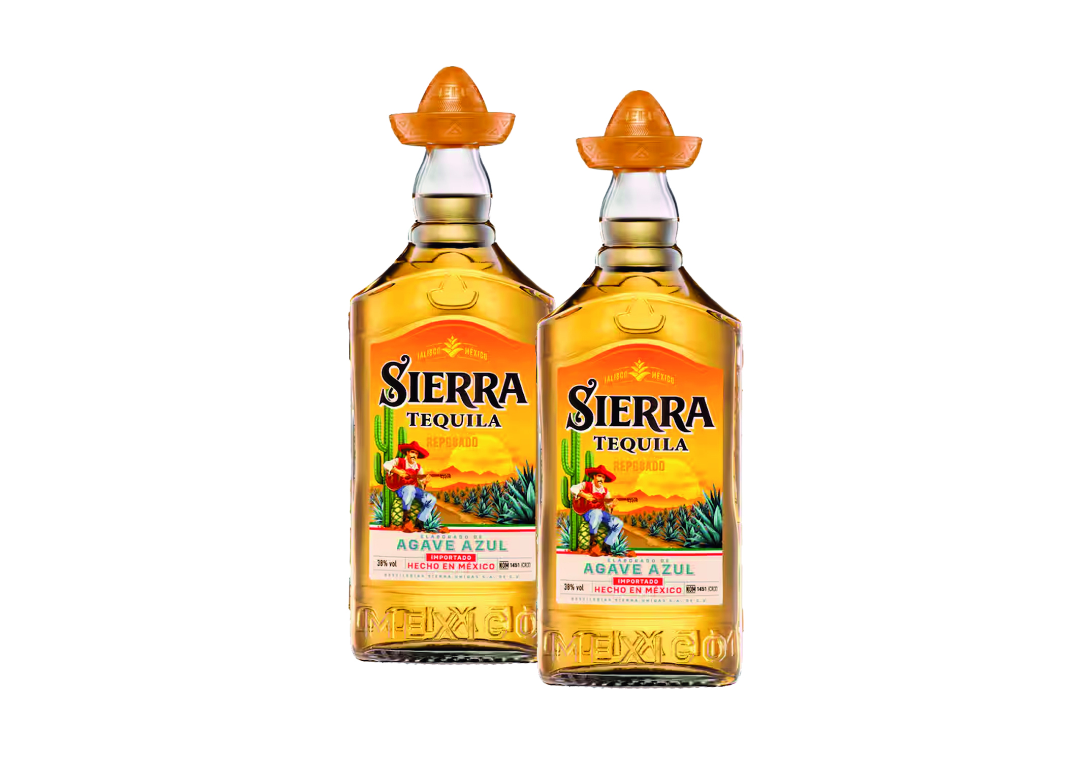 (Bild für) Sierra Tequila Reposado 0,7L 38% 6