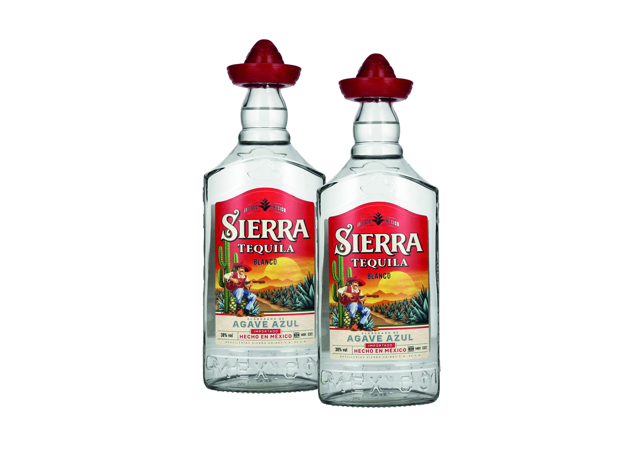 (Bild für) Sierra Tequila Blanco 0,7L 38% 6