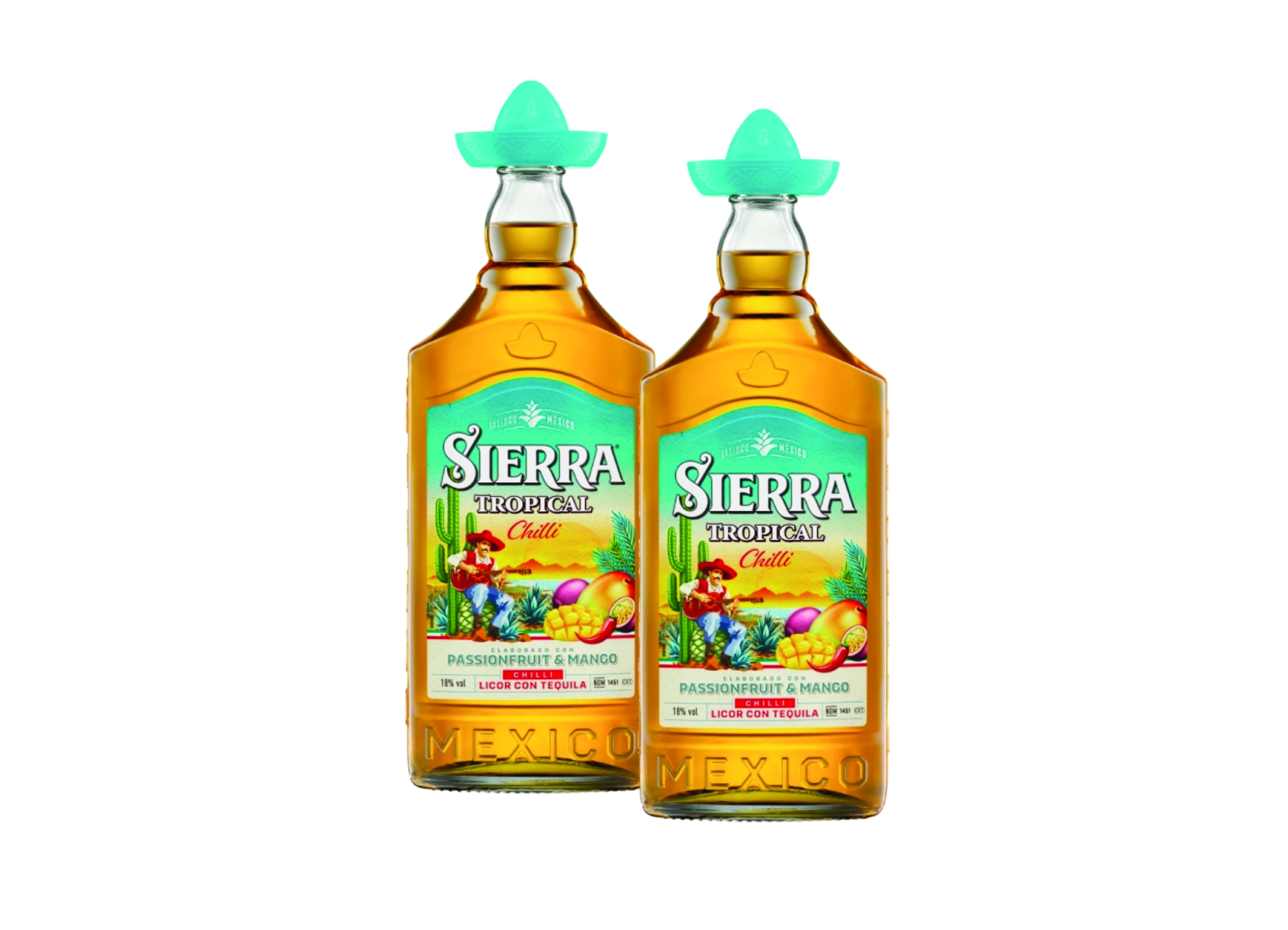 (Bild für) Sierra Tequila Tropical Chilli 0,7L 18% 6