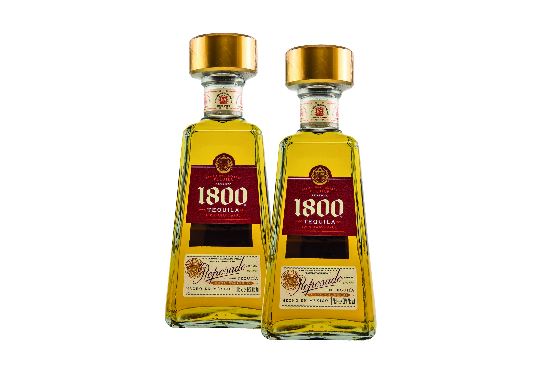 (Bild für) 1800 Tequila Reposado 0,7L 38% 6