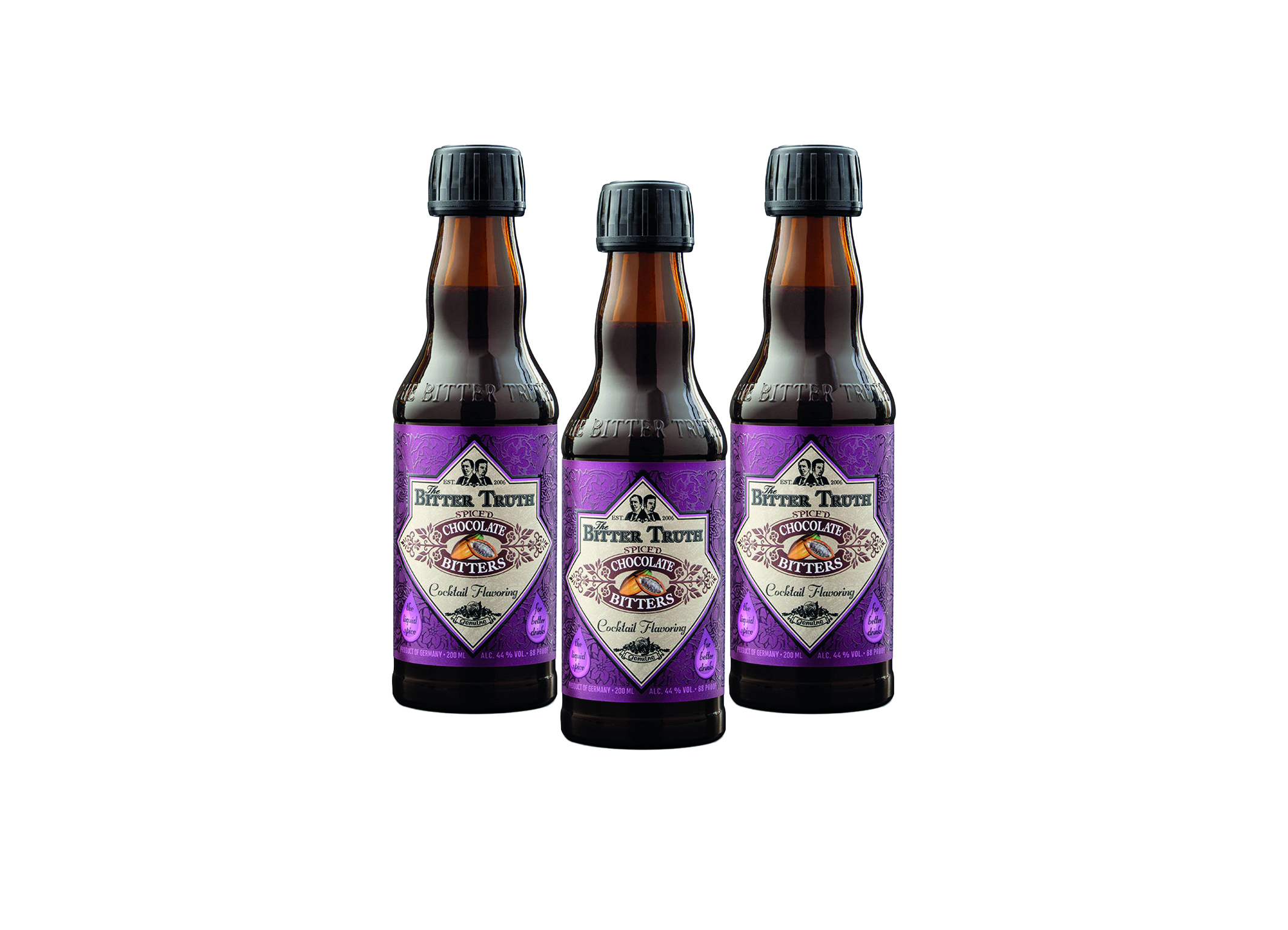 (Bild für) Bitter Truth Spiced Chocolate Bitters 0,2L 44% 12