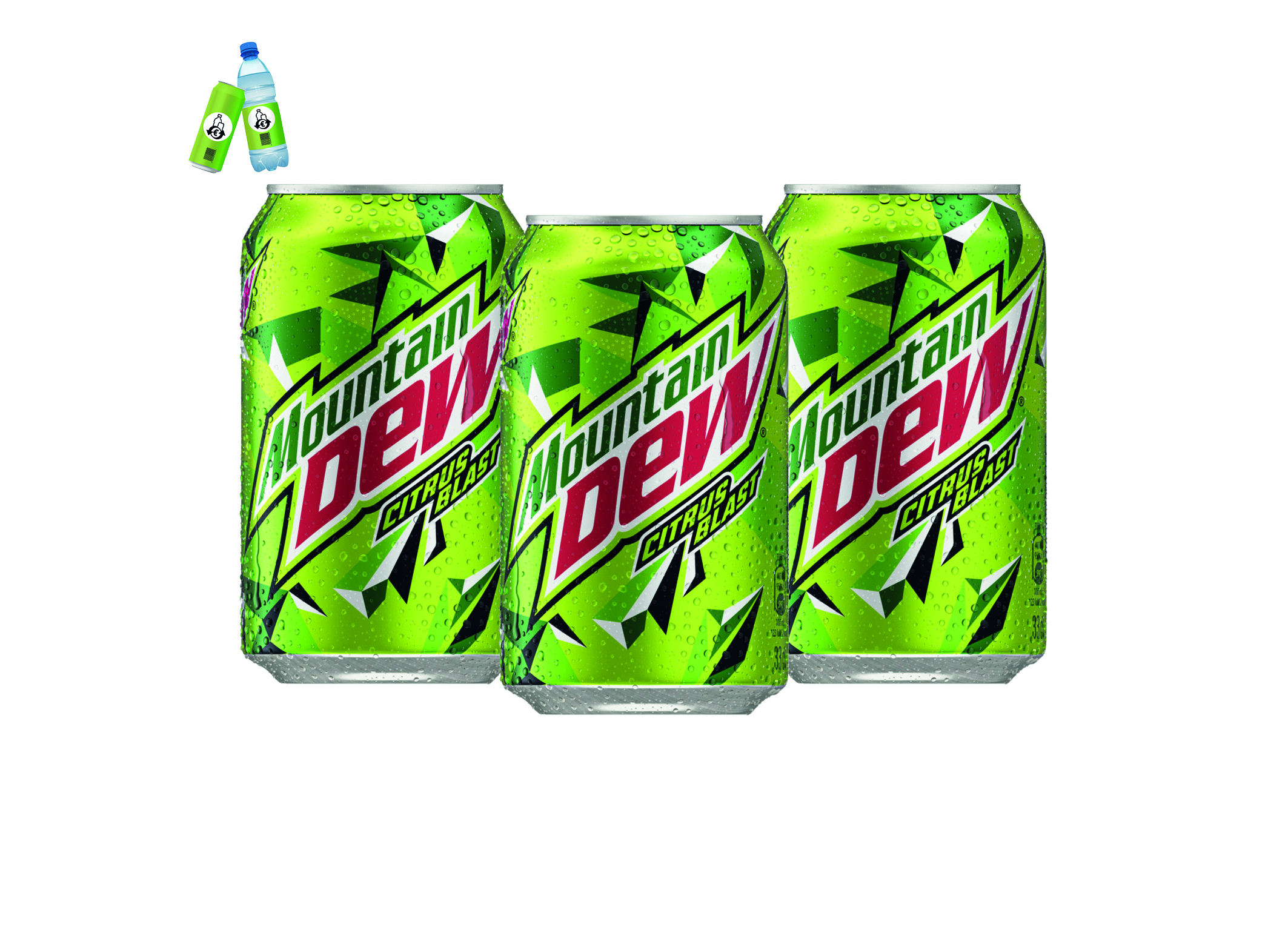 (Bild für) Mountain Dew Citrus Blast 0,33L DS EWP 24