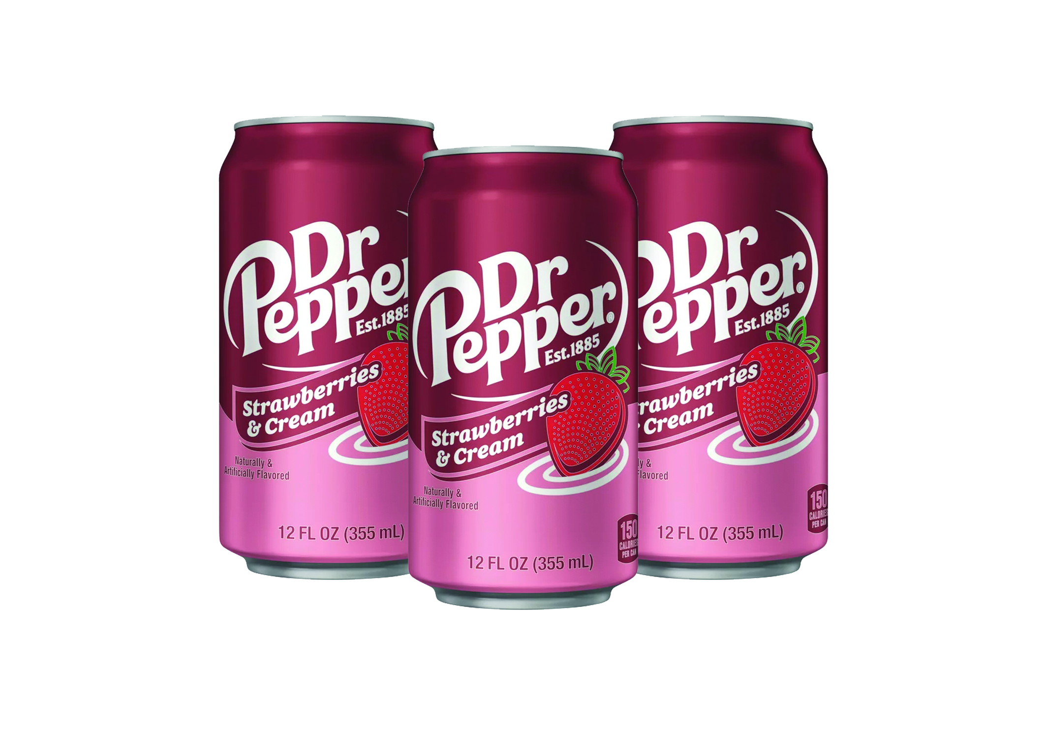 (Bild für) Dr Pepper Strawberry & Cream USA 0,355L DS 12