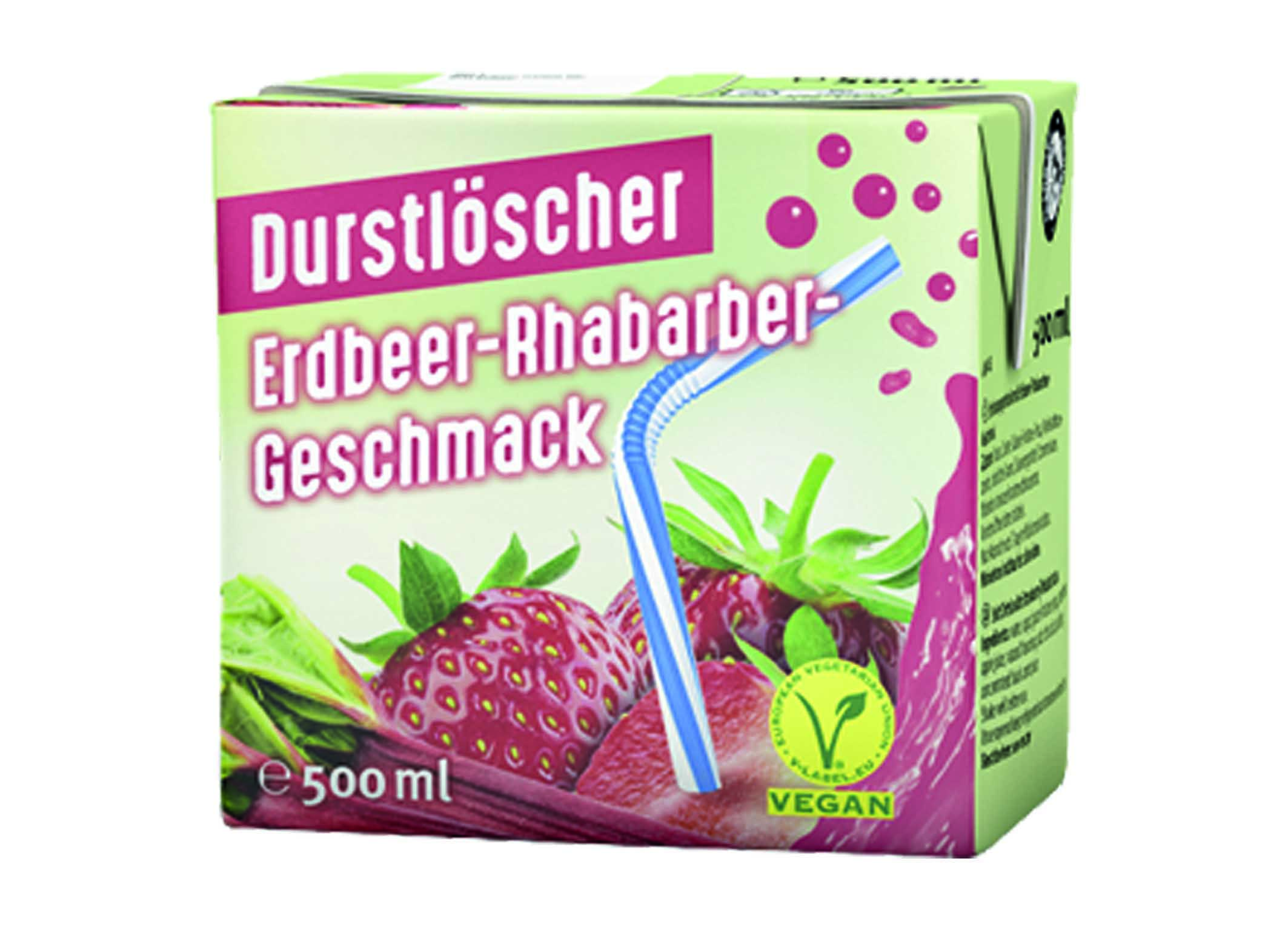 (Bild für) Durstlöscher Erdbeer-Rhabarber 0,5L 12