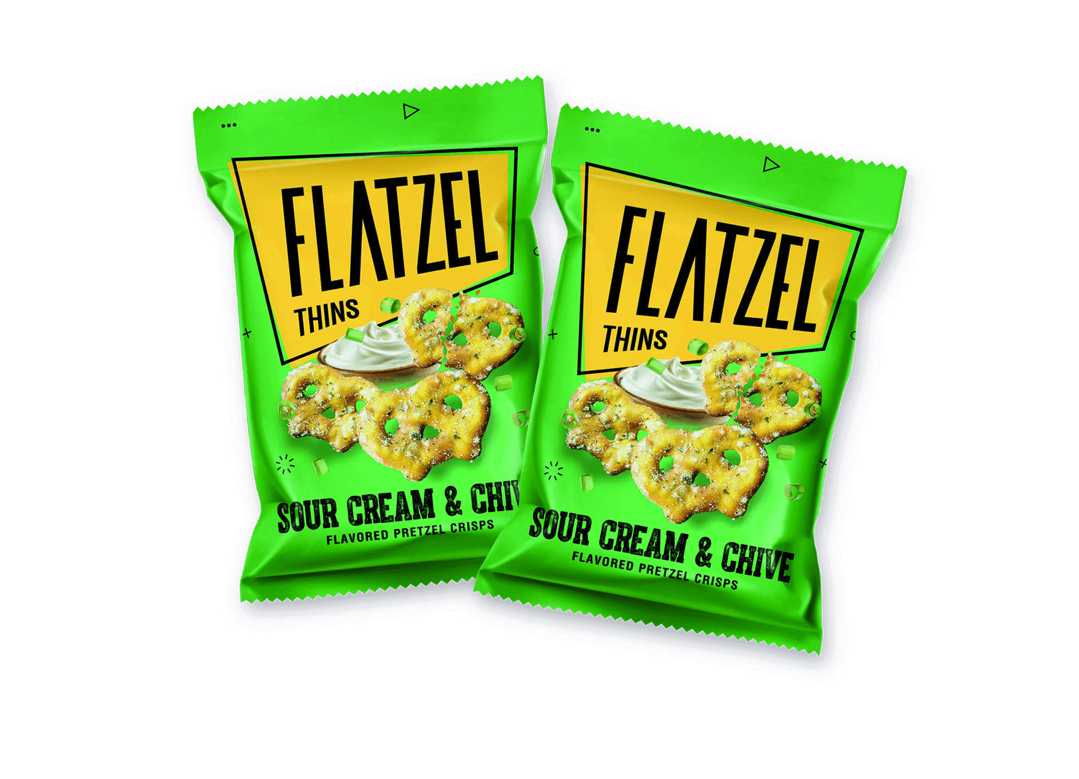 (Bild für) Flatzel Thins Sour Cream 85g 24