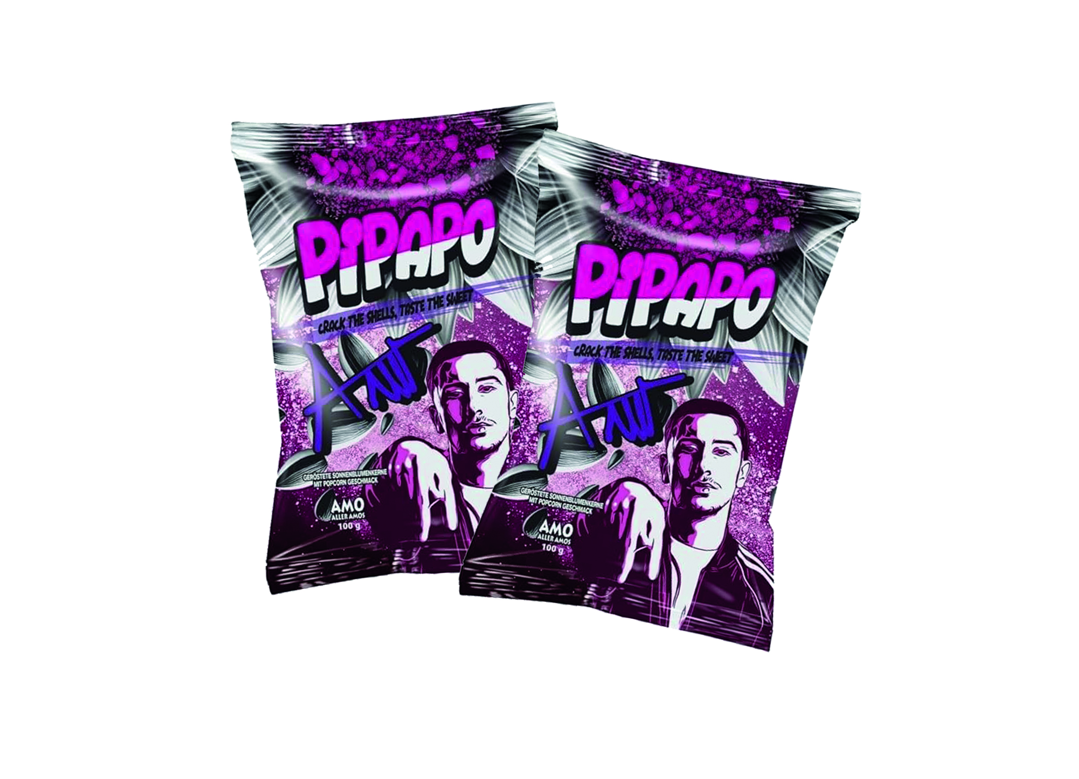 (Bild für) Pipapo Sonnenblumenkerne Popcorn 100g 42