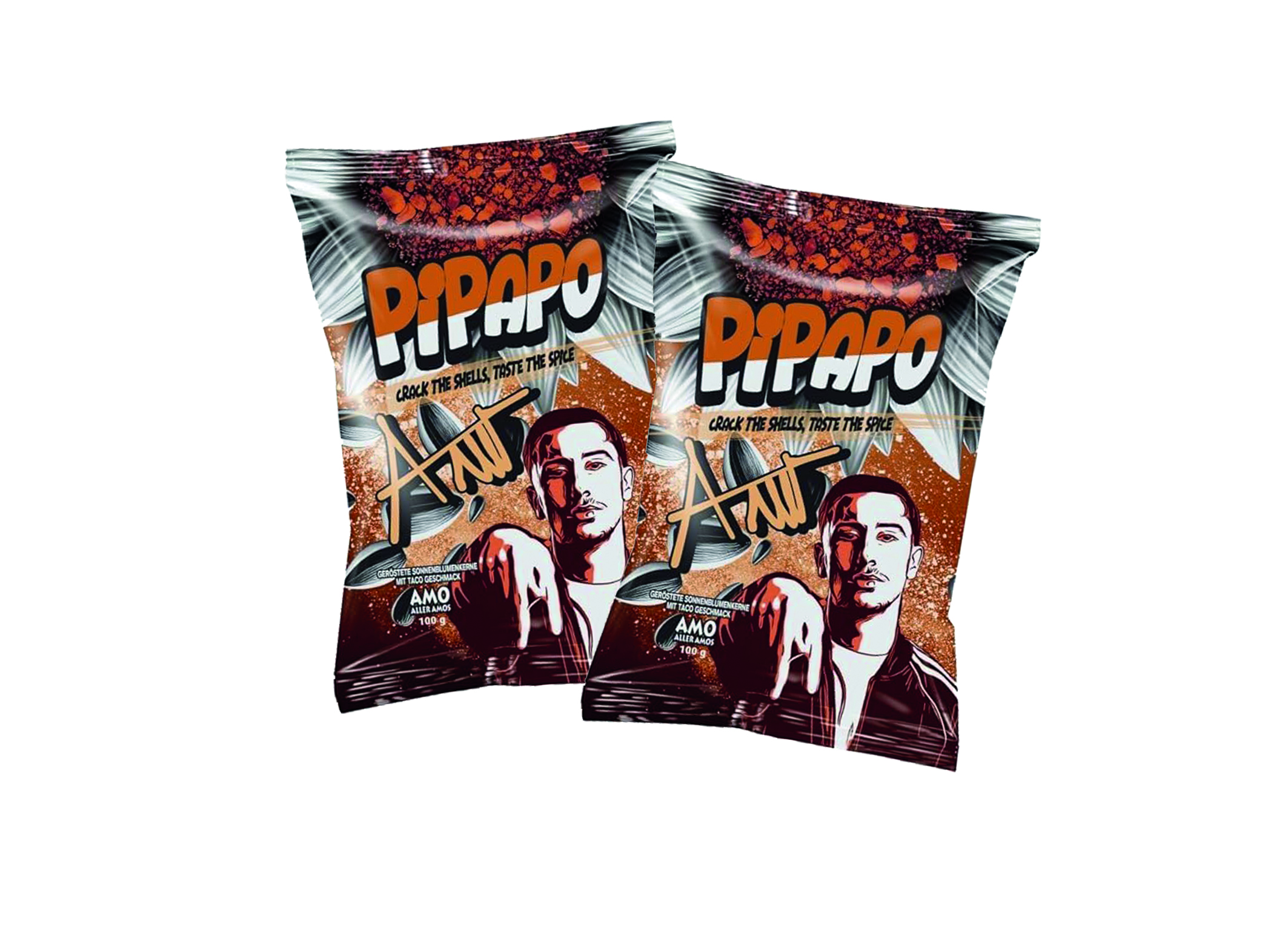 (Bild für) Pipapo Sonnenblumenkerne Taco 100g 42