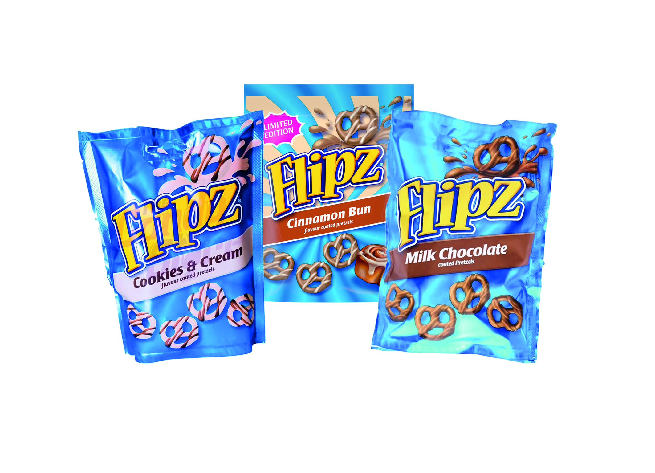 (Bild für) Flipz Cookies & Cream Pretzels 90g 6