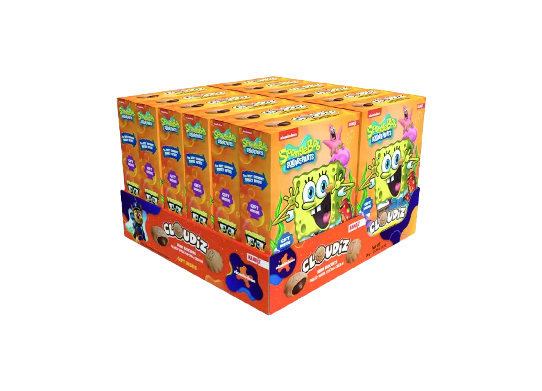 (Bild für) Nickelodeon Cloudiz Chocolate 30g 12*