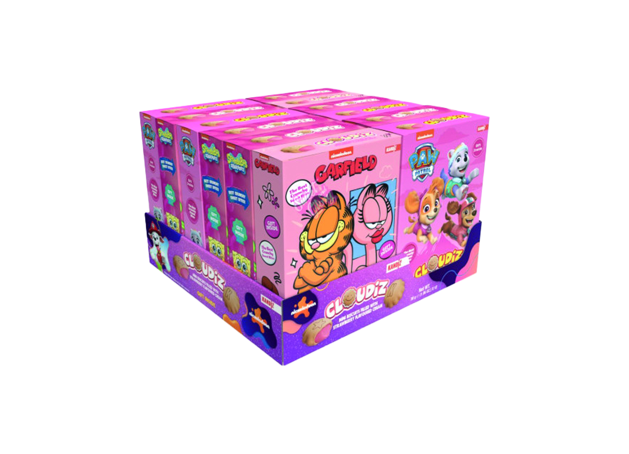 (Bild für) Nickelodeon Cloudiz Strawberry 30g 12
