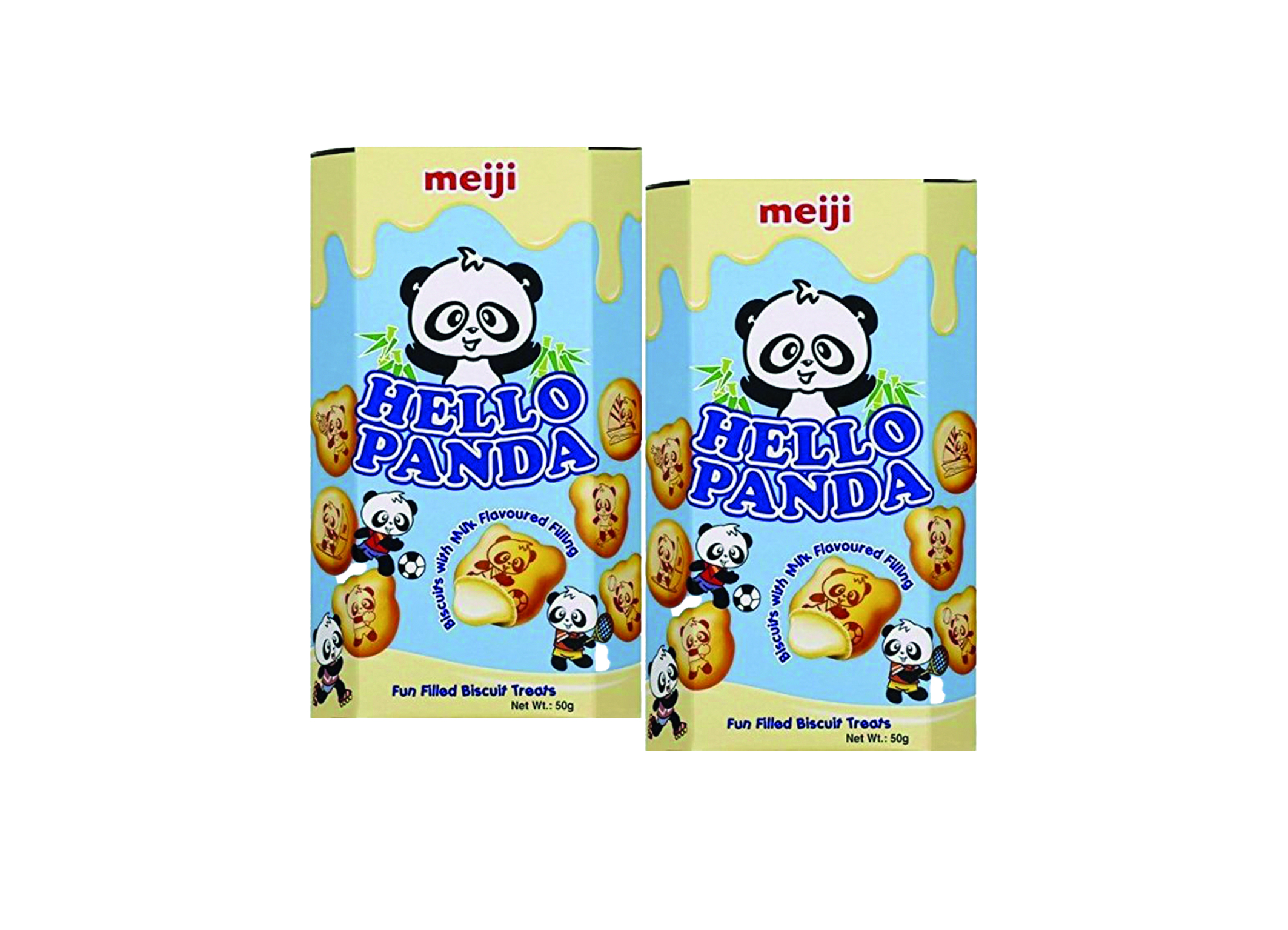 (Bild für) Hello Panda Milch Kekse 50g 10