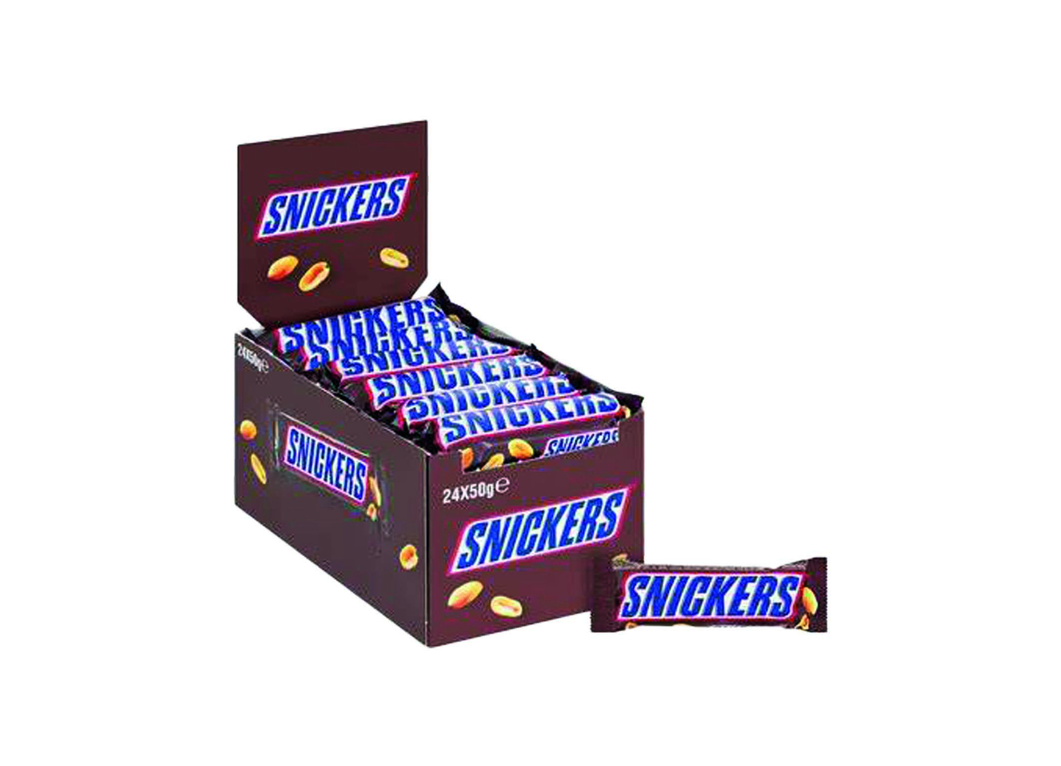 (Bild für) Snickers Single 50g 24