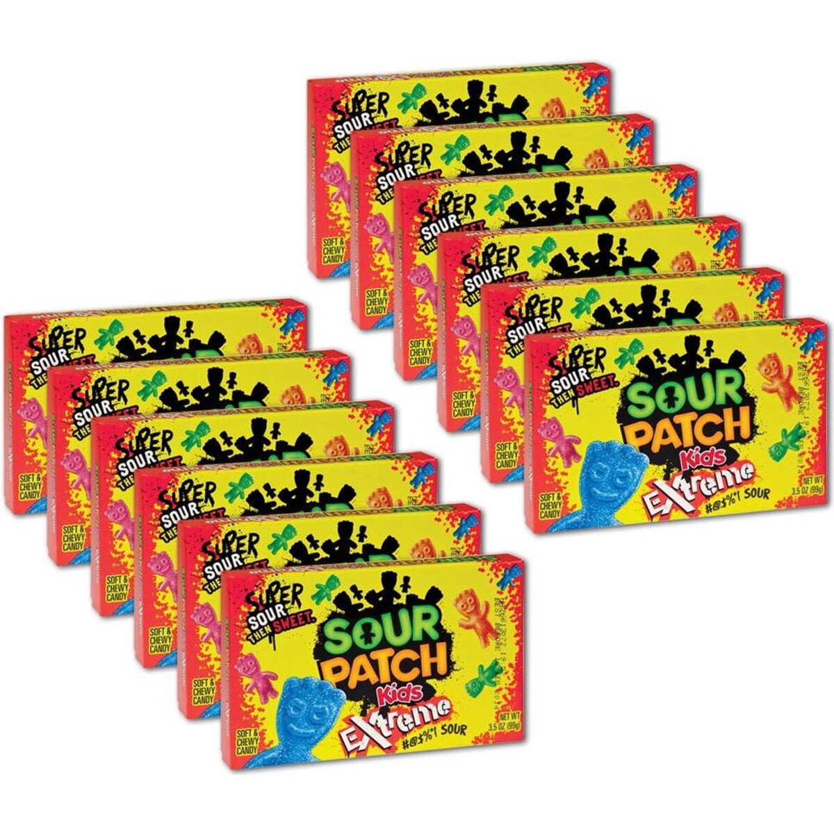 (Bild für) Sour Patch Kids Extreme 99g 12