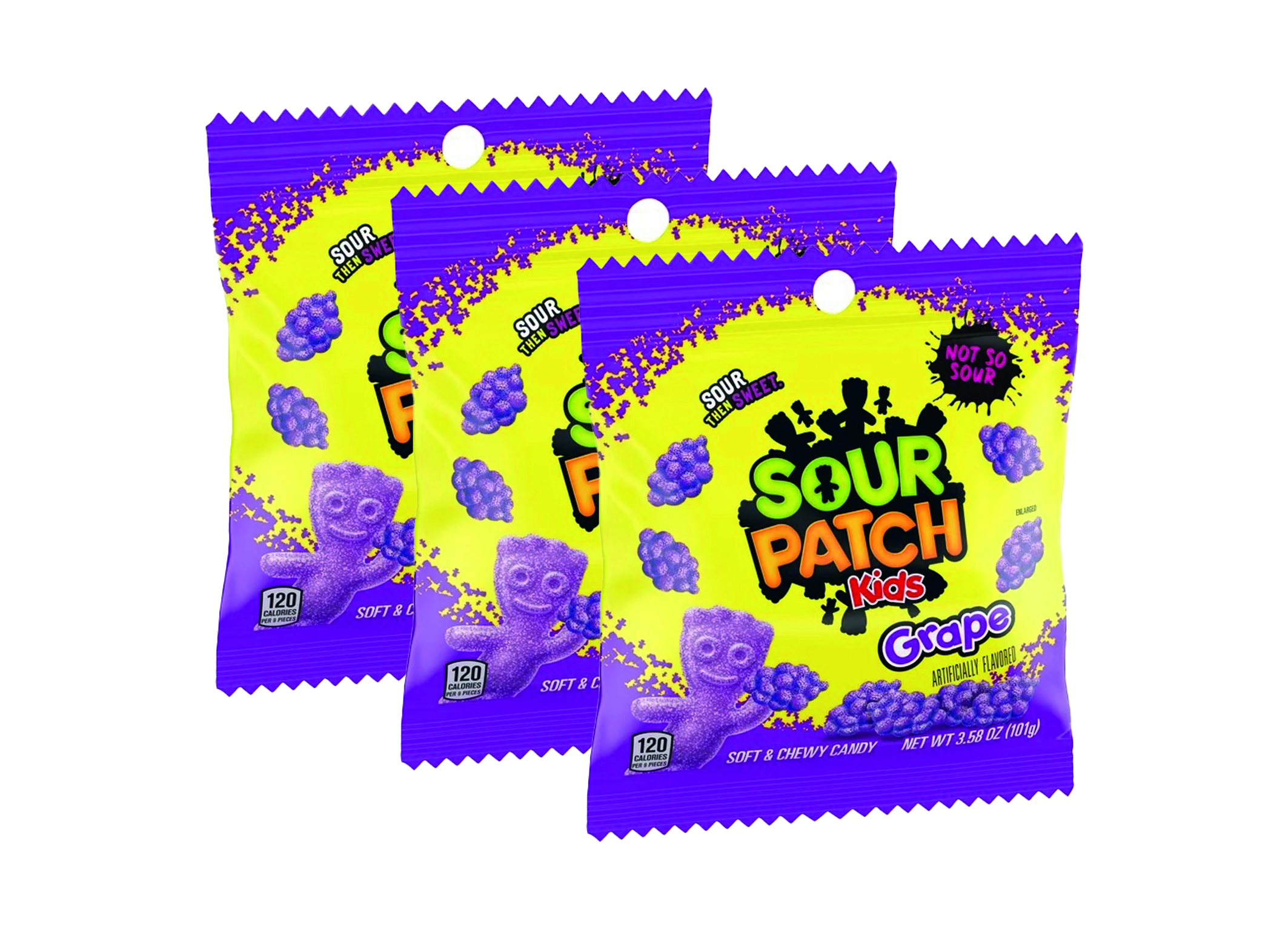 (Bild für) Sour Patch Kids Grape 102g 12
