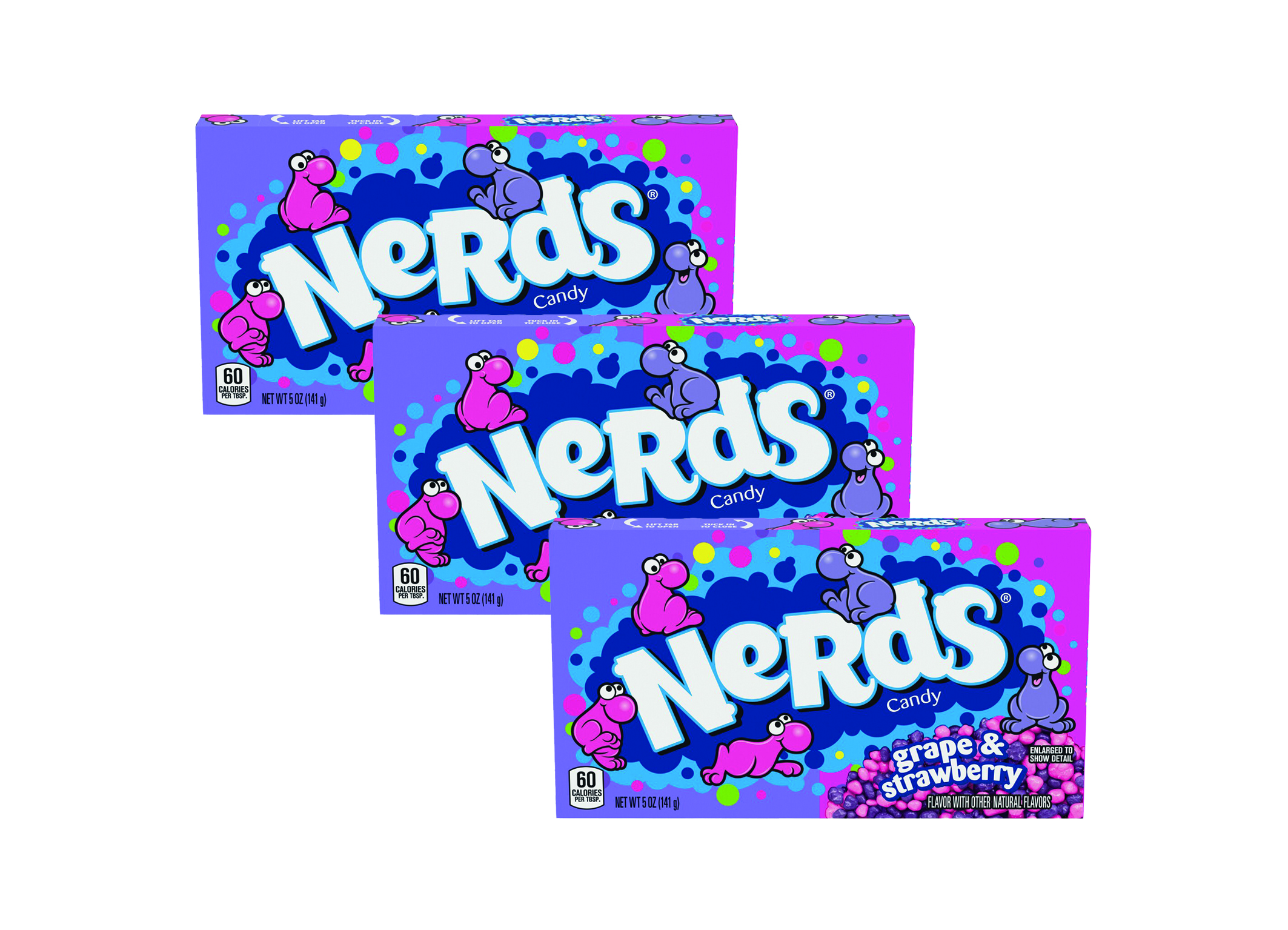 (Bild für) Nerds Strawberry Grape 141g 12