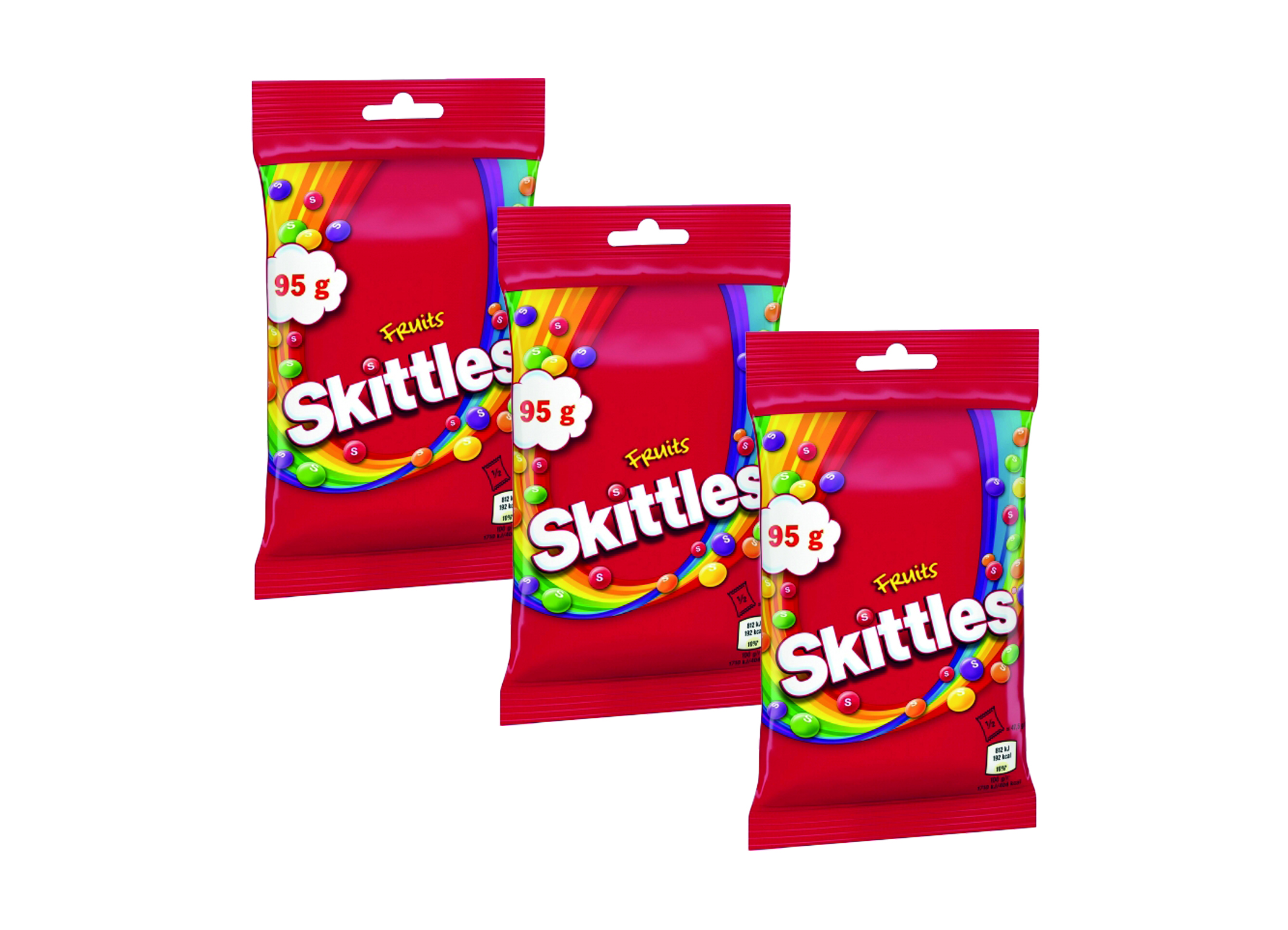 (Bild für) Skittles Fruits Red 94g 18