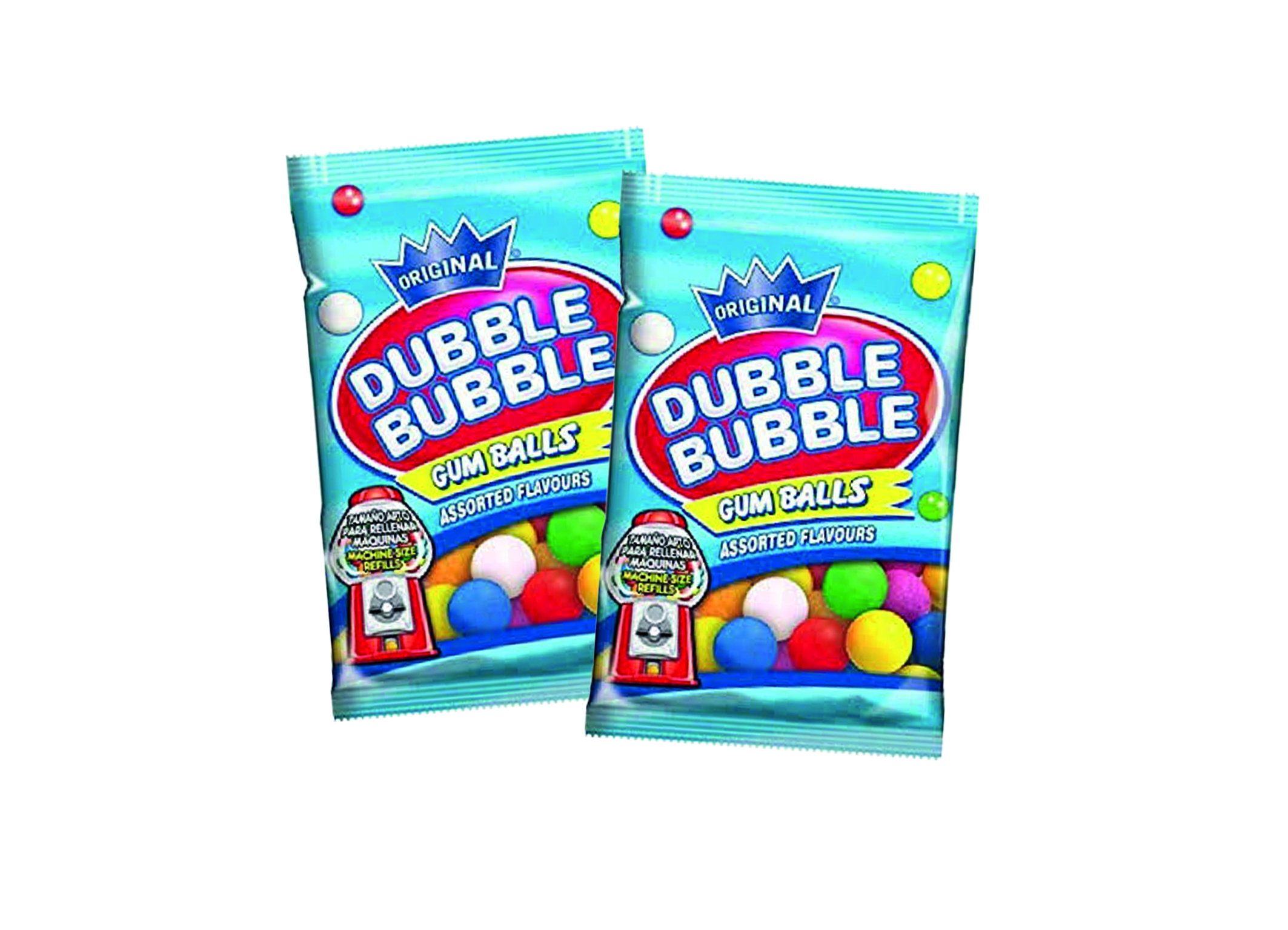 (Bild für) Dubble Bubble Original Gum 90g 12