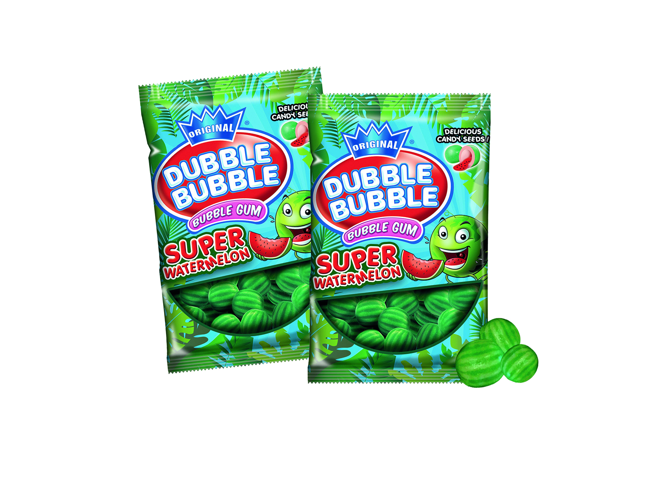 (Bild für) Dubble Bubble Watermelon Gum 85g 12