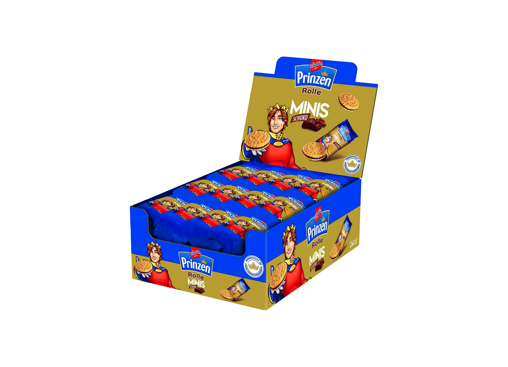 (Bild für) DeBeukelaer Prinzenrolle Mini 37,5g 24