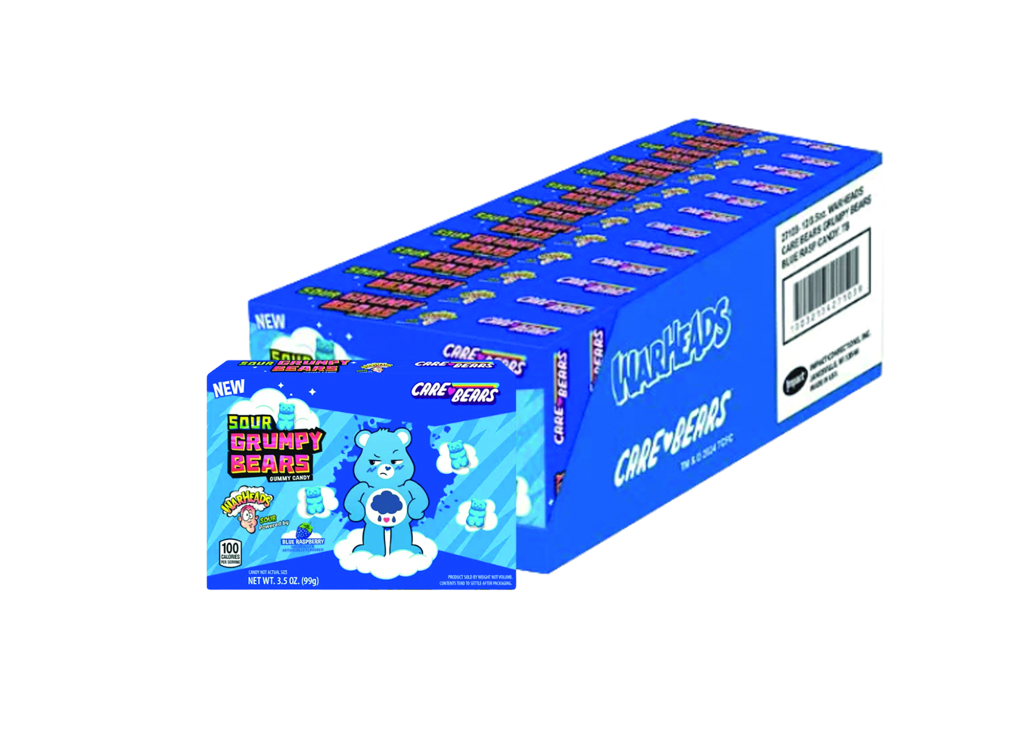 (Bild für) Warheads Grumpy Bears 99g 12