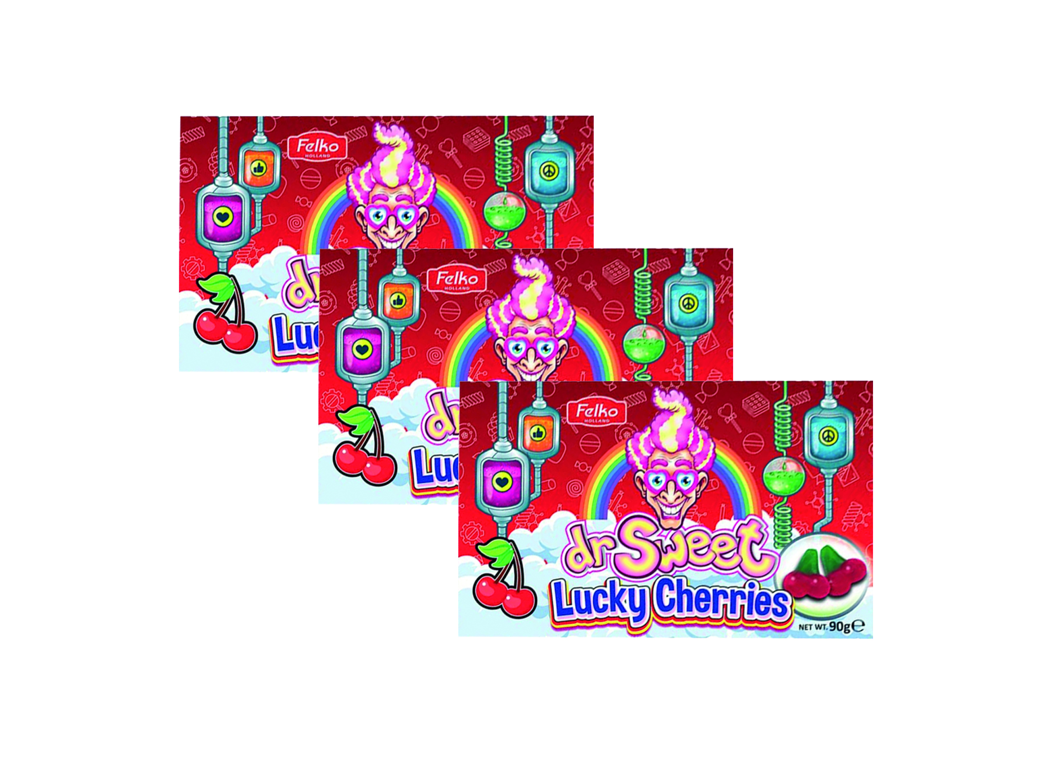 (Bild für) Dr. Sweet Lucky Cherries Gummies 80g 12
