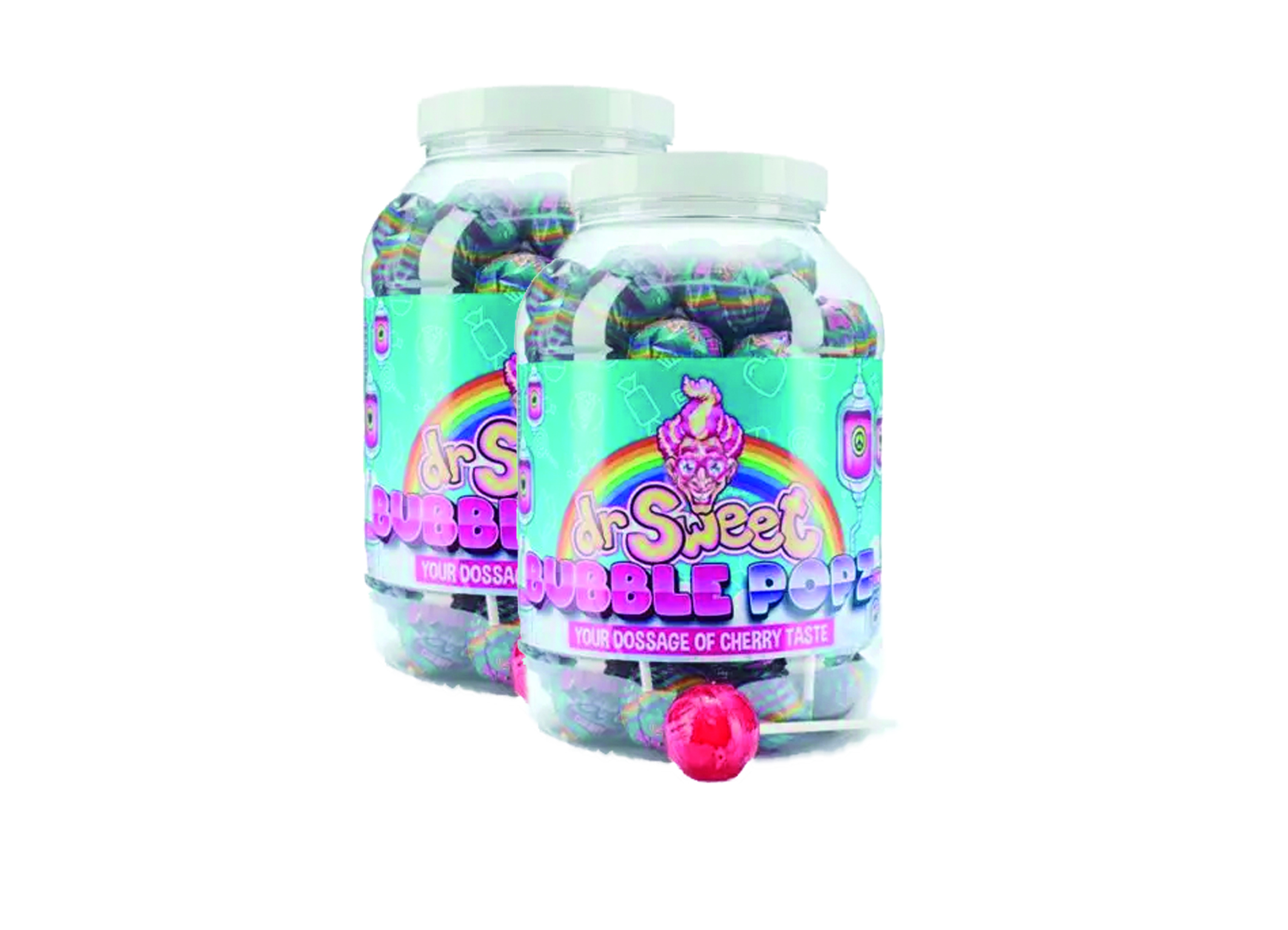 (Bild für) Dr. Sweet Bubble Popz Cherry 25g 70 Stk. 1