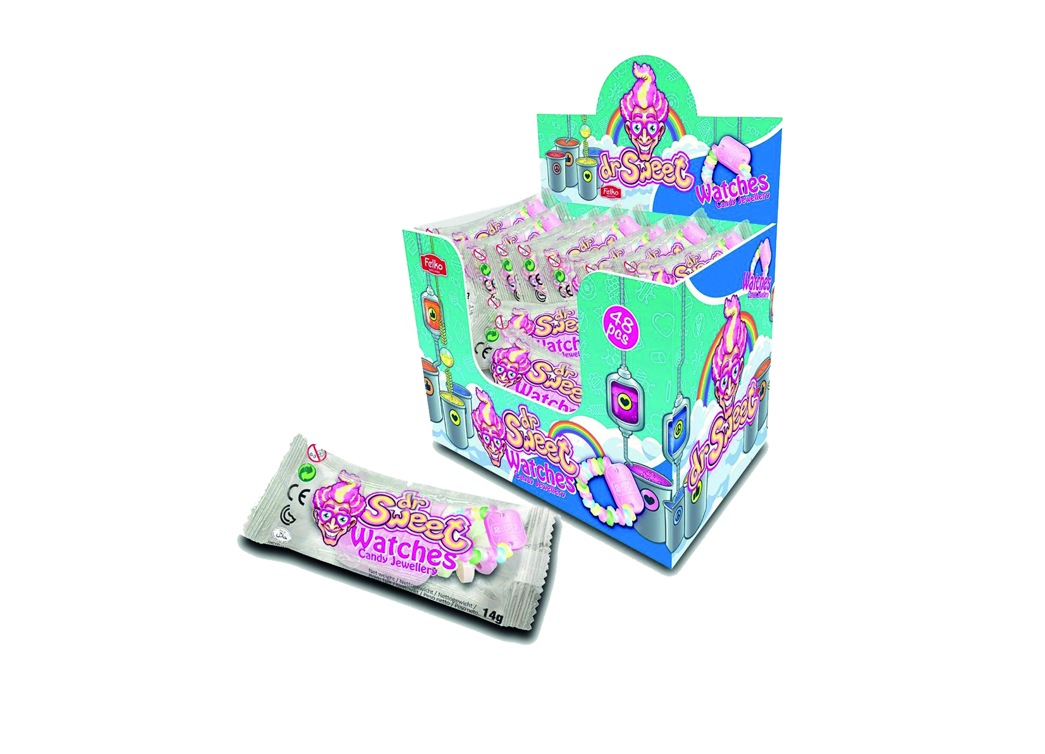 (Bild für) Dr. Sweet Candy Jewellery Watches 14g 48