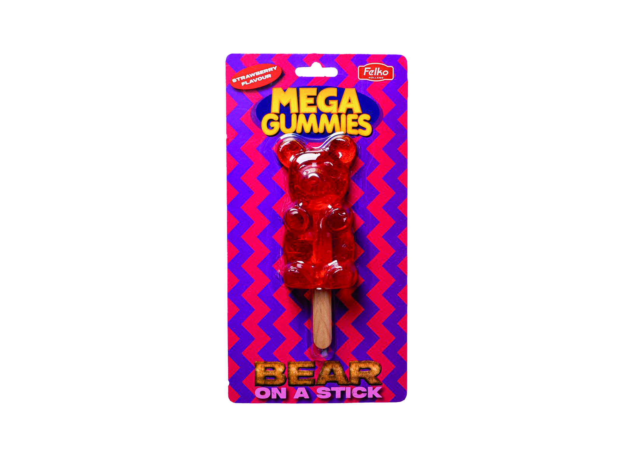 (Bild für) Mega Gummies Bear on-a-stick 120g 11