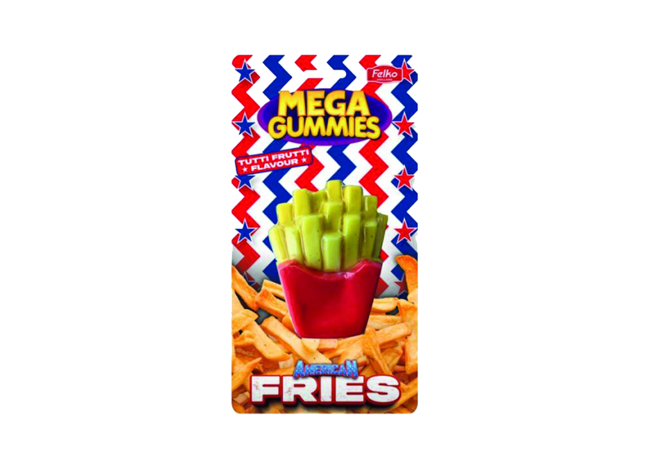 (Bild für) Mega Gummies American Fries 120g 11