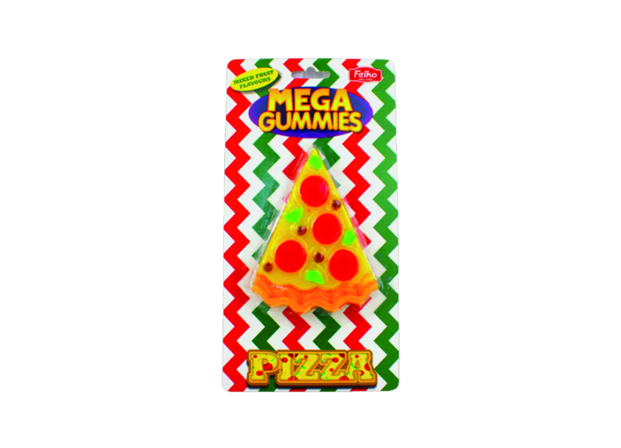 (Bild für) Mega Gummies Pizza Slice 120g 12