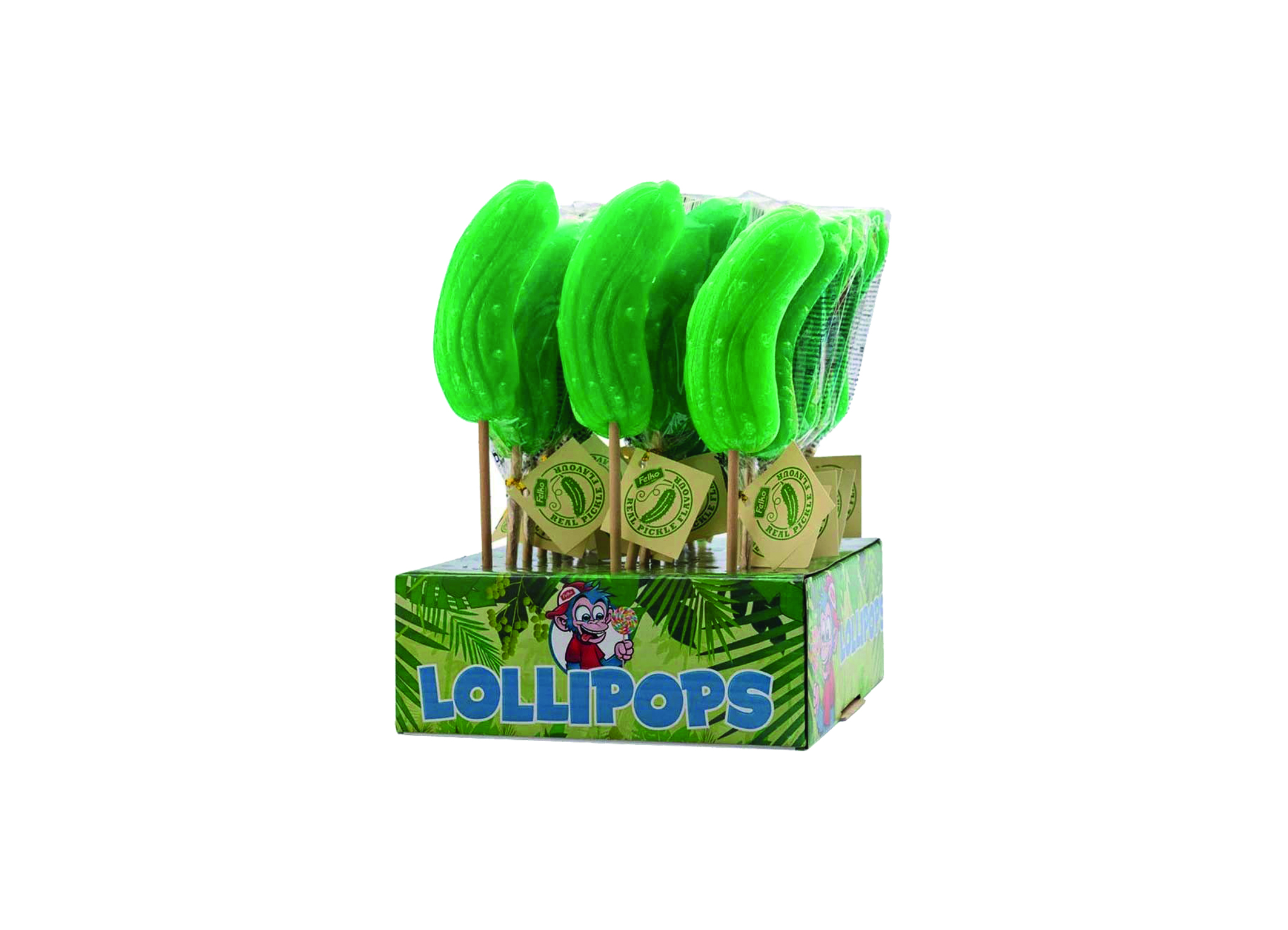 (Bild für) Felko Pickle Lollipops 65g 24