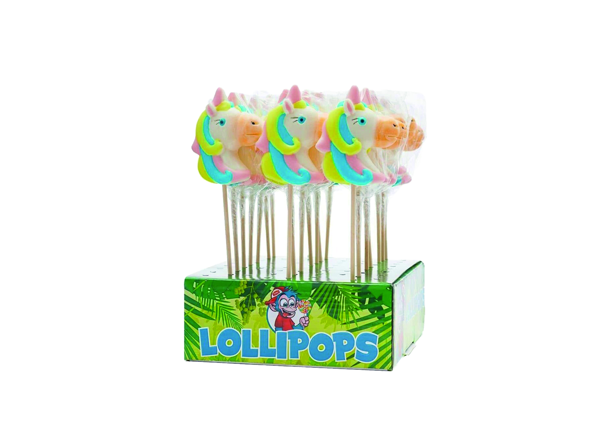 (Bild für) Felko Unicorn Lollipops 45g 24