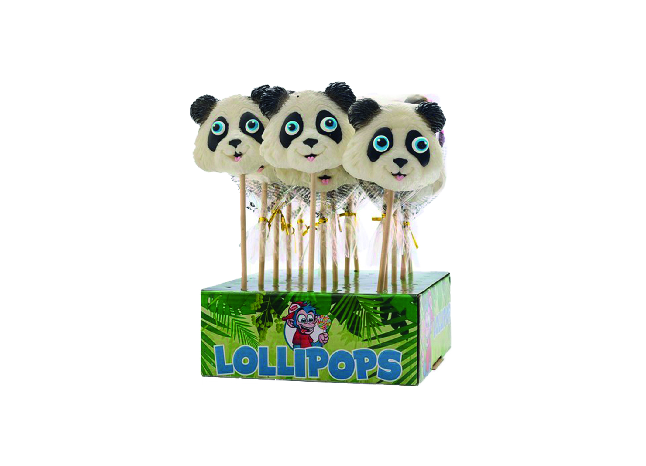 (Bild für) Felko Panda Lollipops 80g 15