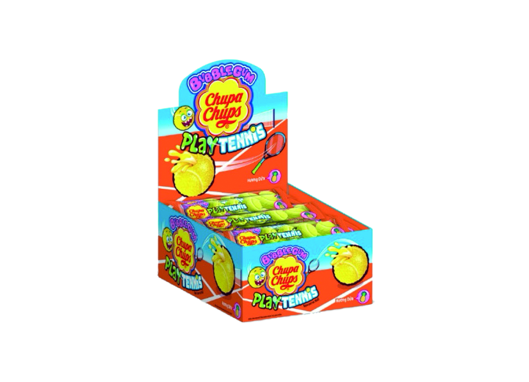 (Bild für) Chupa Chups Tennis Bubble Gum 18g 20