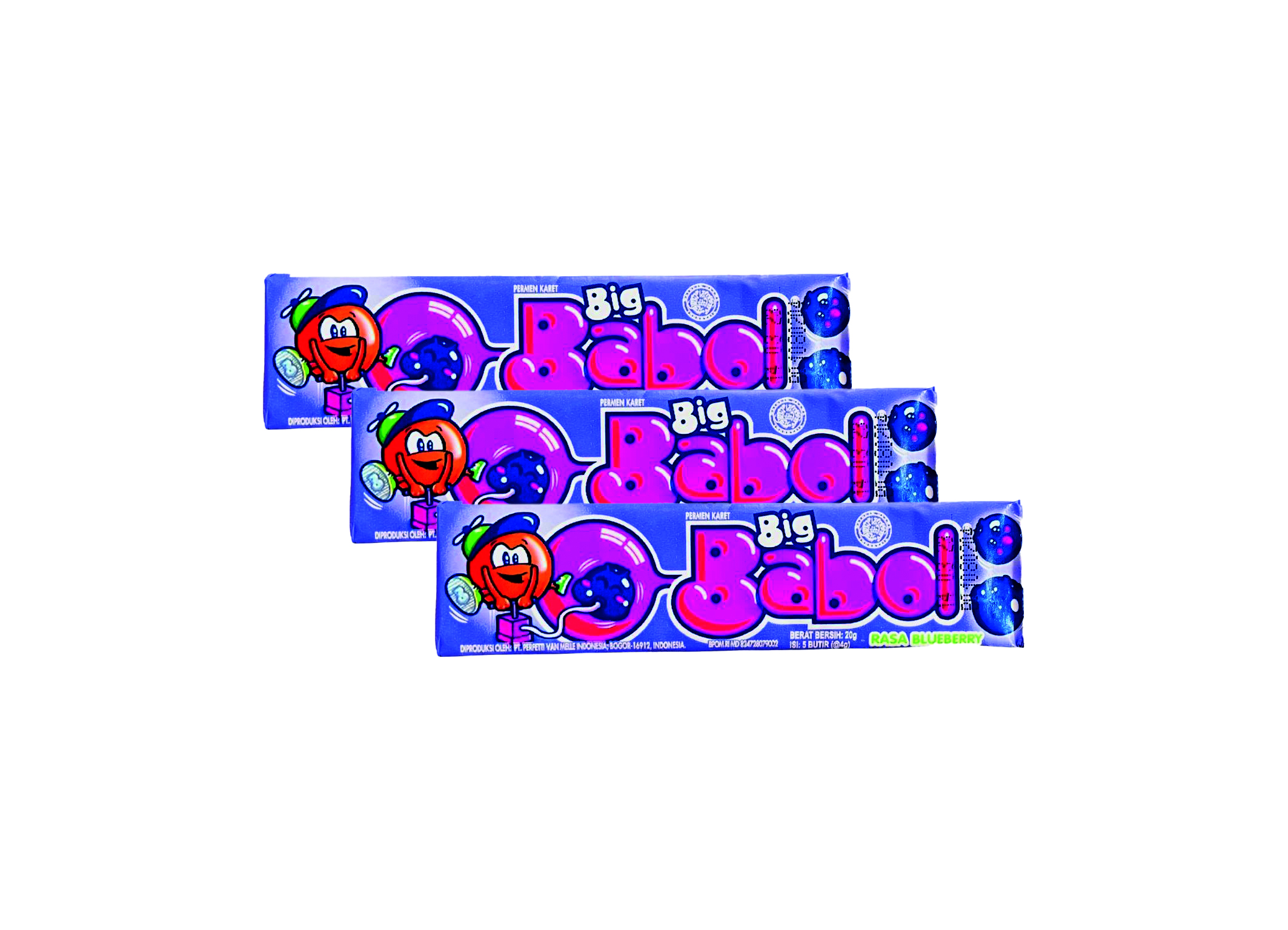 (Bild für) Chupa Chups Big Babol Blueberry 20g 20