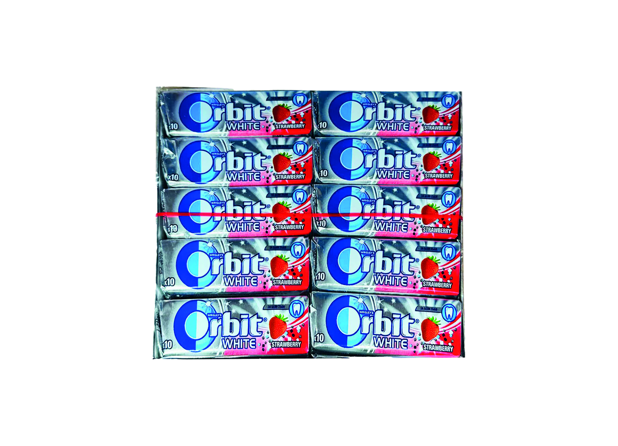 (Bild für) Orbit White Strawberry 14g 30