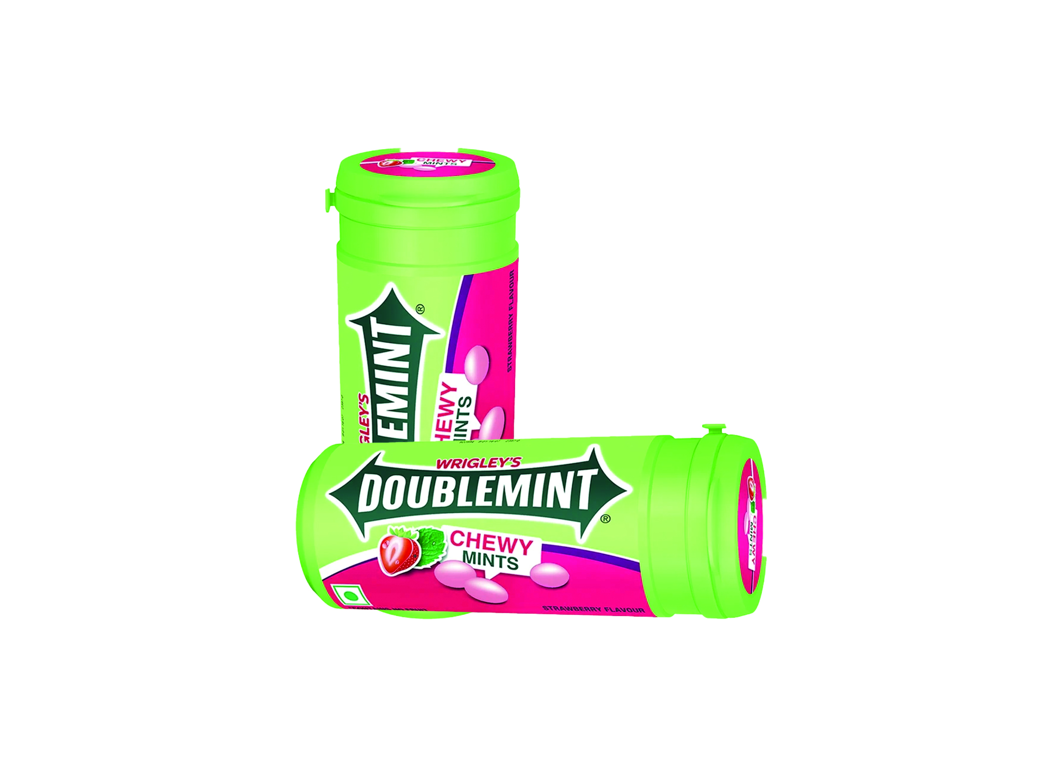 (Bild für) Wrigley´s Doublemint Strawberry 30,4g 8