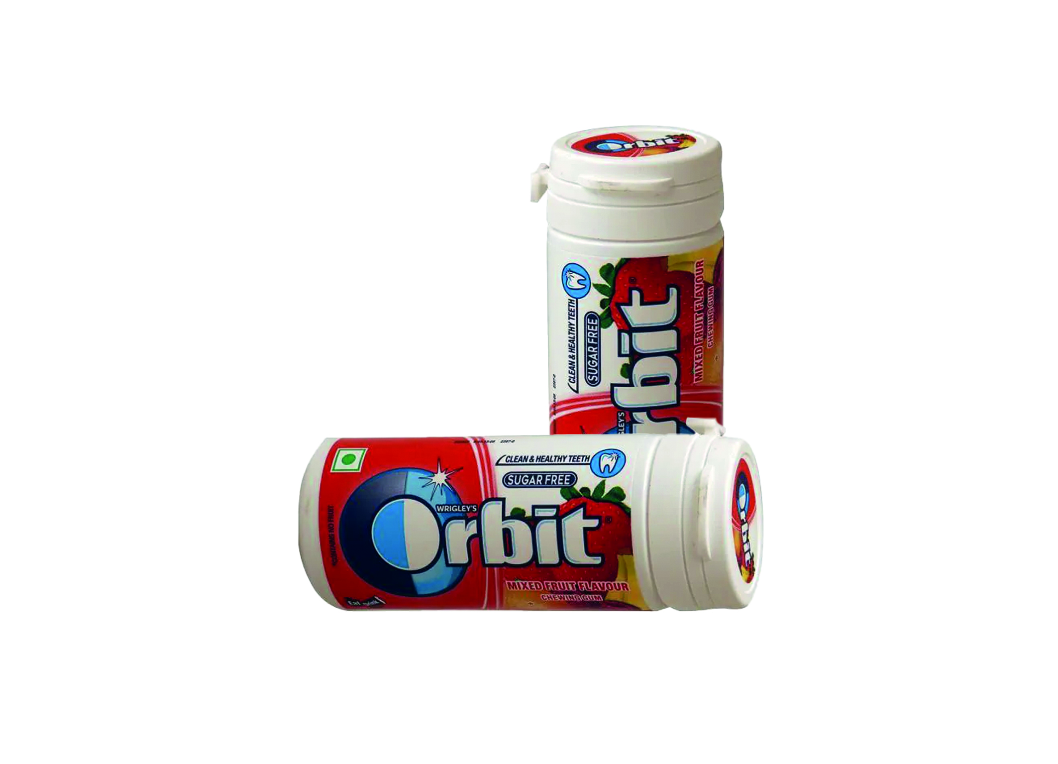 (Bild für) Orbit Mixed Fruit Bottle 22g 8