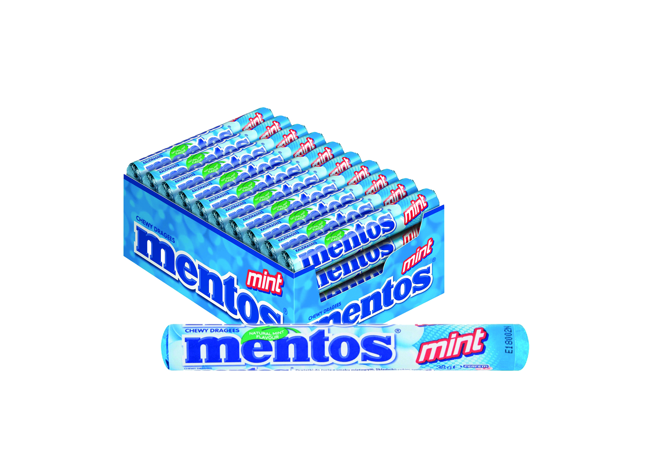 (Bild für) Mentos Mint Single 38g 40