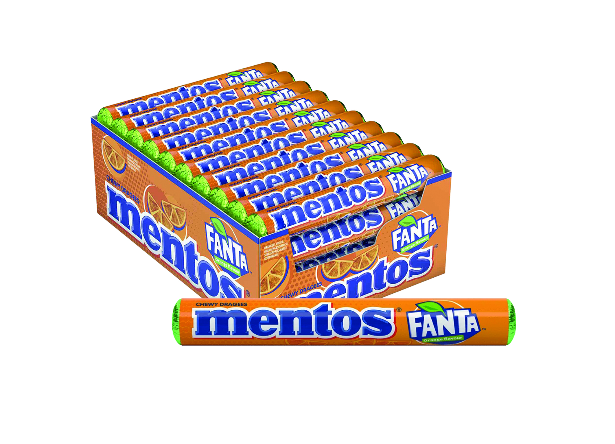 (Bild für) Mentos Fanta Single 37,5g 40