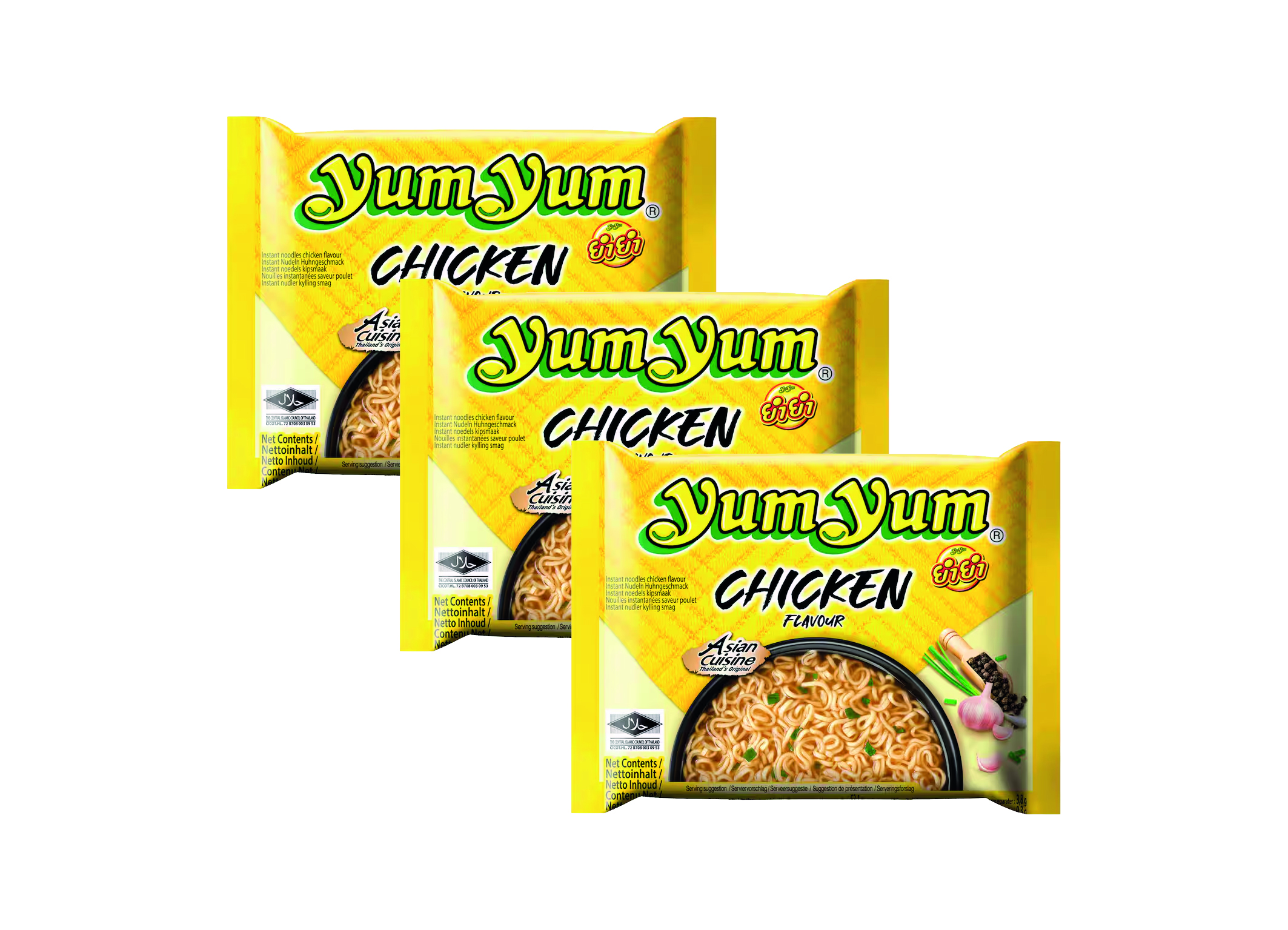 (Bild für) Yum Yum Nudeln Chicken 60g 30