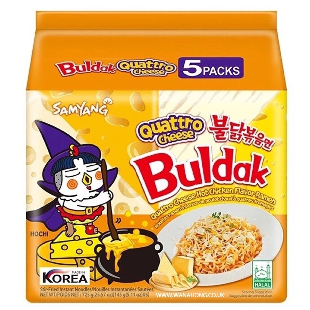 (Bild für) Samyang Buldak Quattro Cheese 145g 40