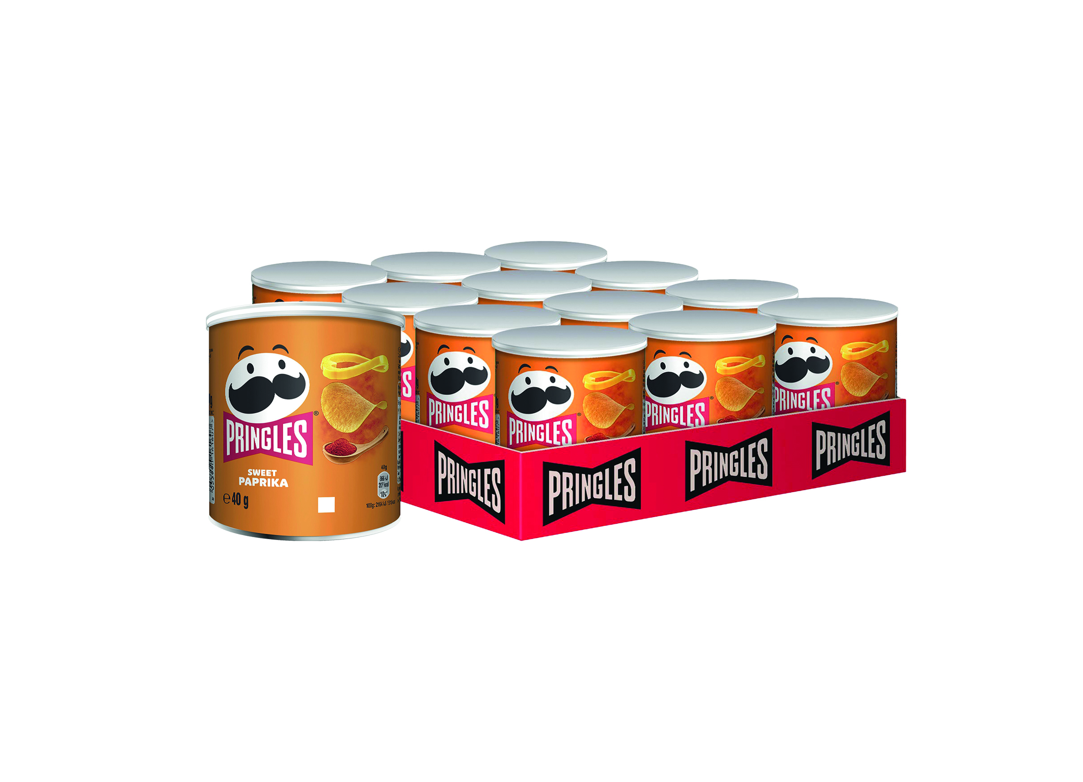 (Bild für) Pringles Sweet Paprika 40g 12