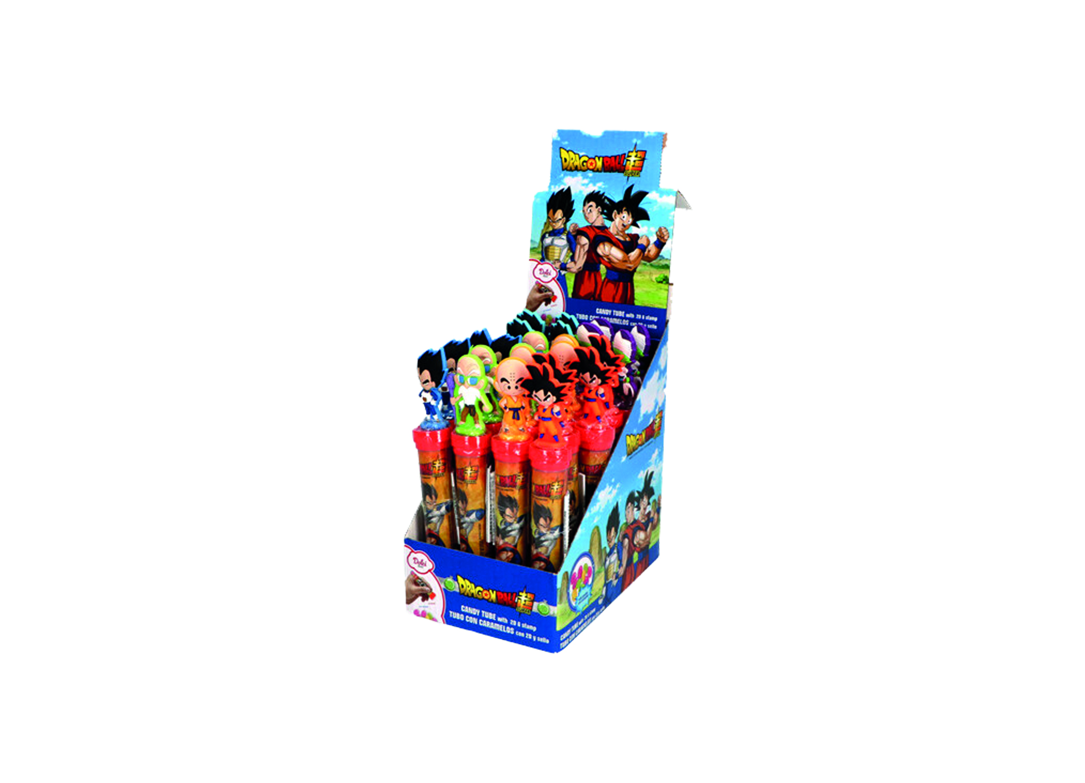 (Bild für) Dragon Ball Z Stamps with Candy 8g 24