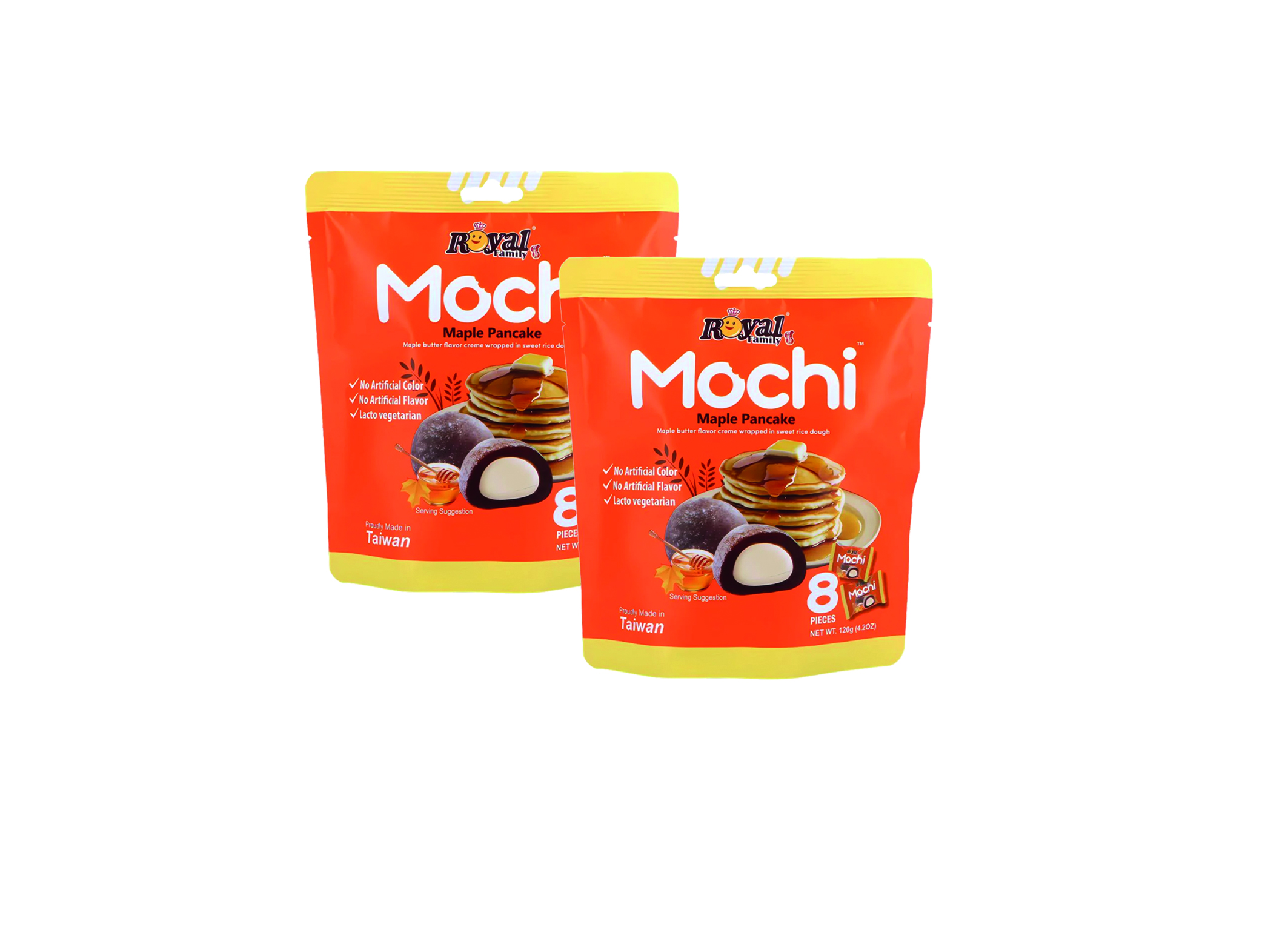 (Bild für) Royal Family Mochi Maple Pancake 120g 12