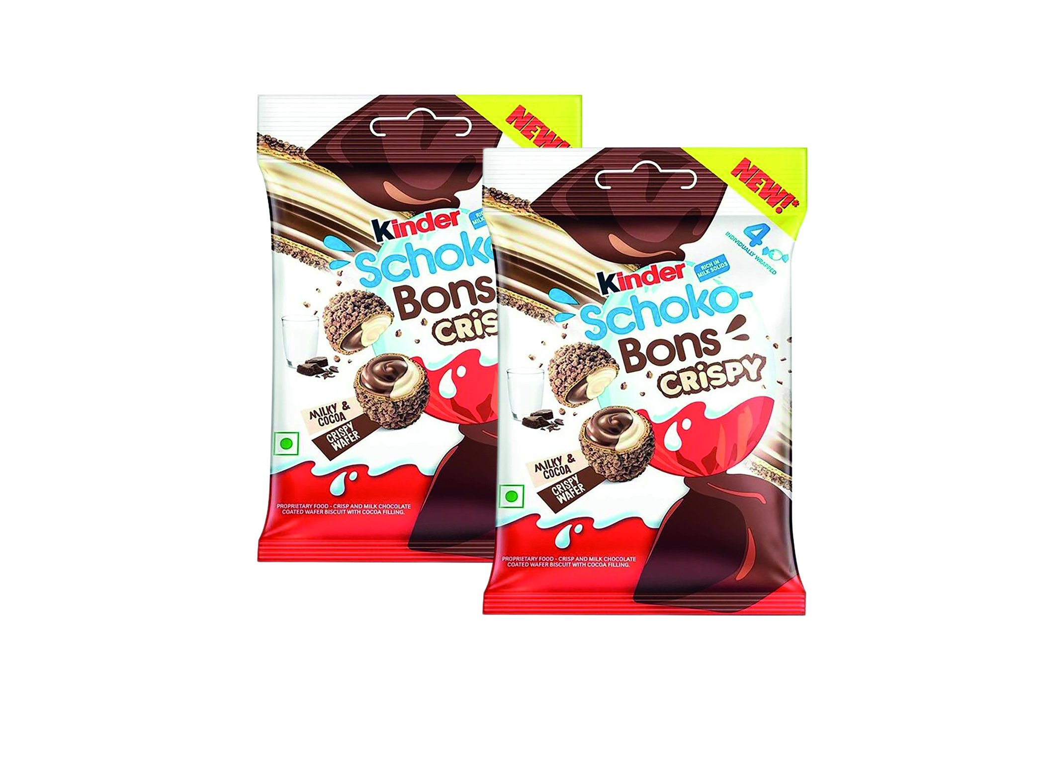 (Bild für) Kinder Schoko Bons Crispy 22,4g 12