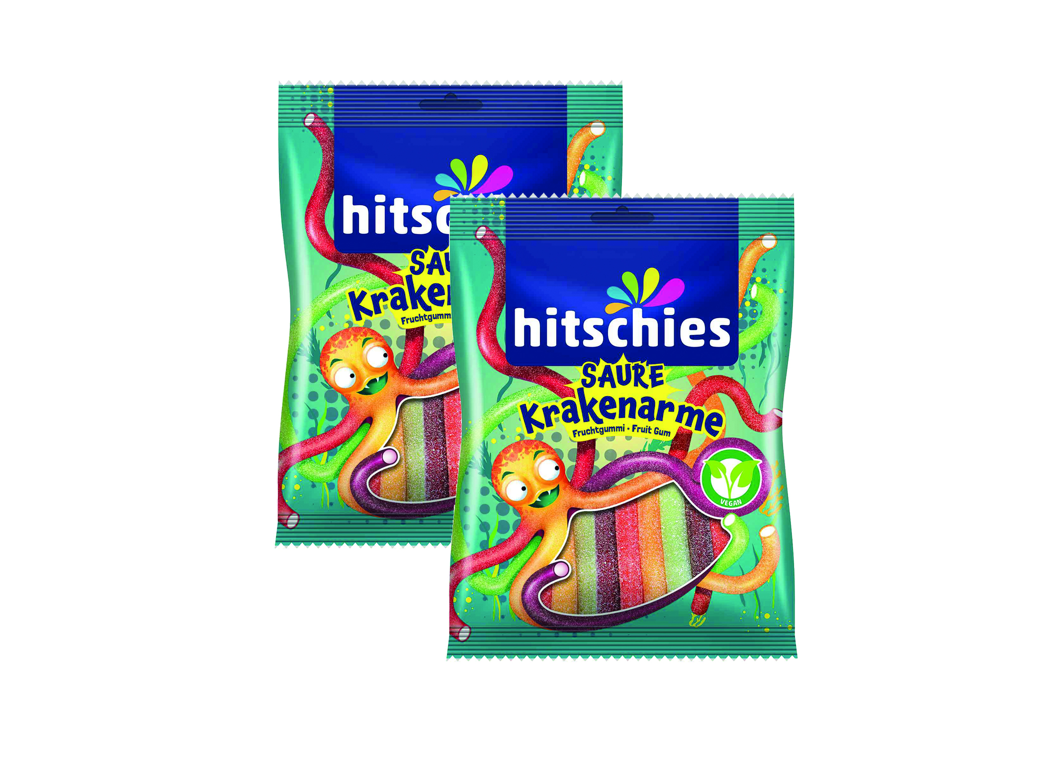 (Bild für) Hitschies Saure Krakenarme 125g 20