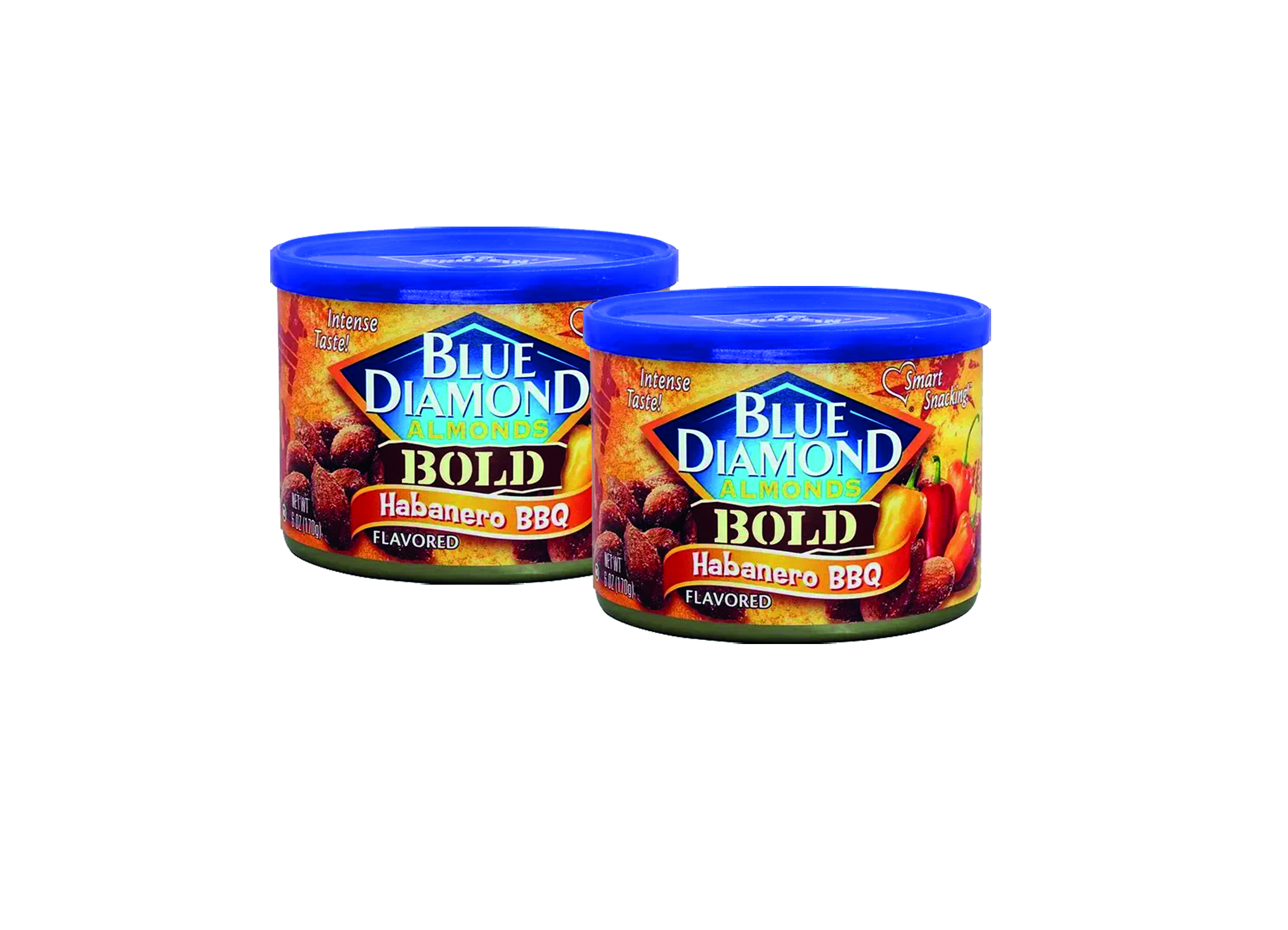 (Bild für) Blue Diamond Almonds Habanero BBQ 170g 12