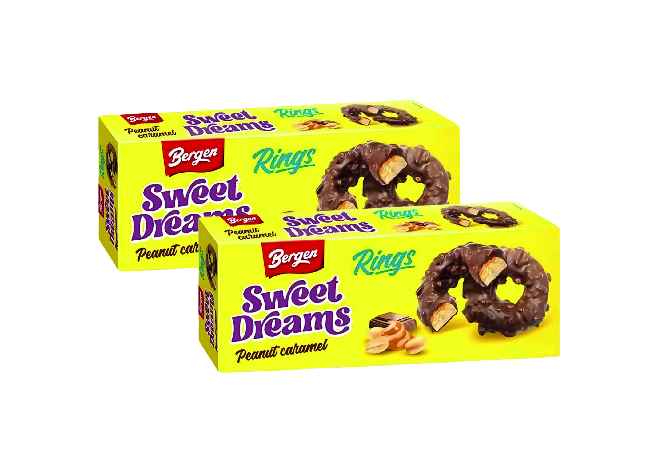 (Bild für) Bergen Peanut Rings 128g 18