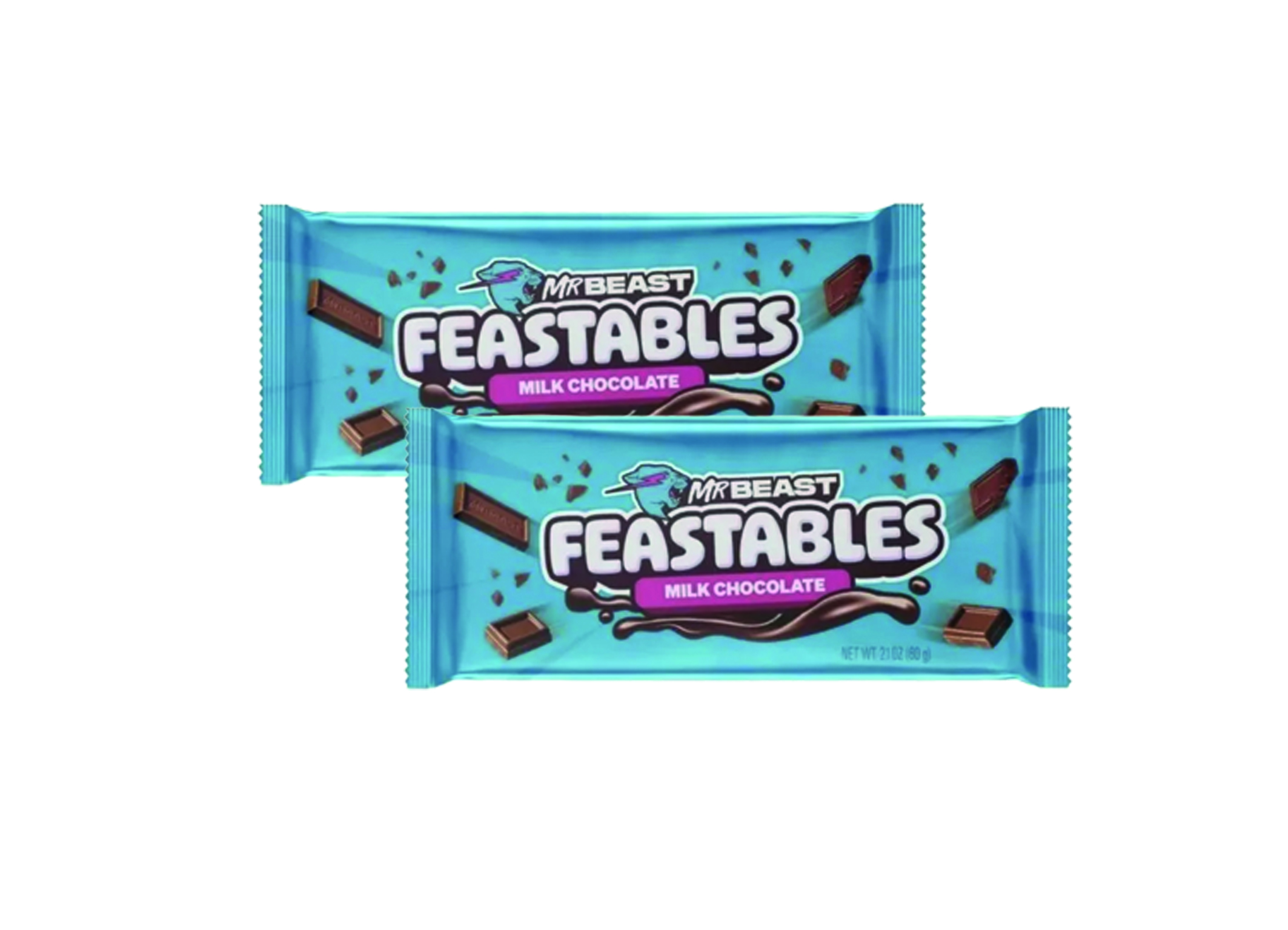 (Bild für) Feastables MrBeast Milk Choco 60g 10